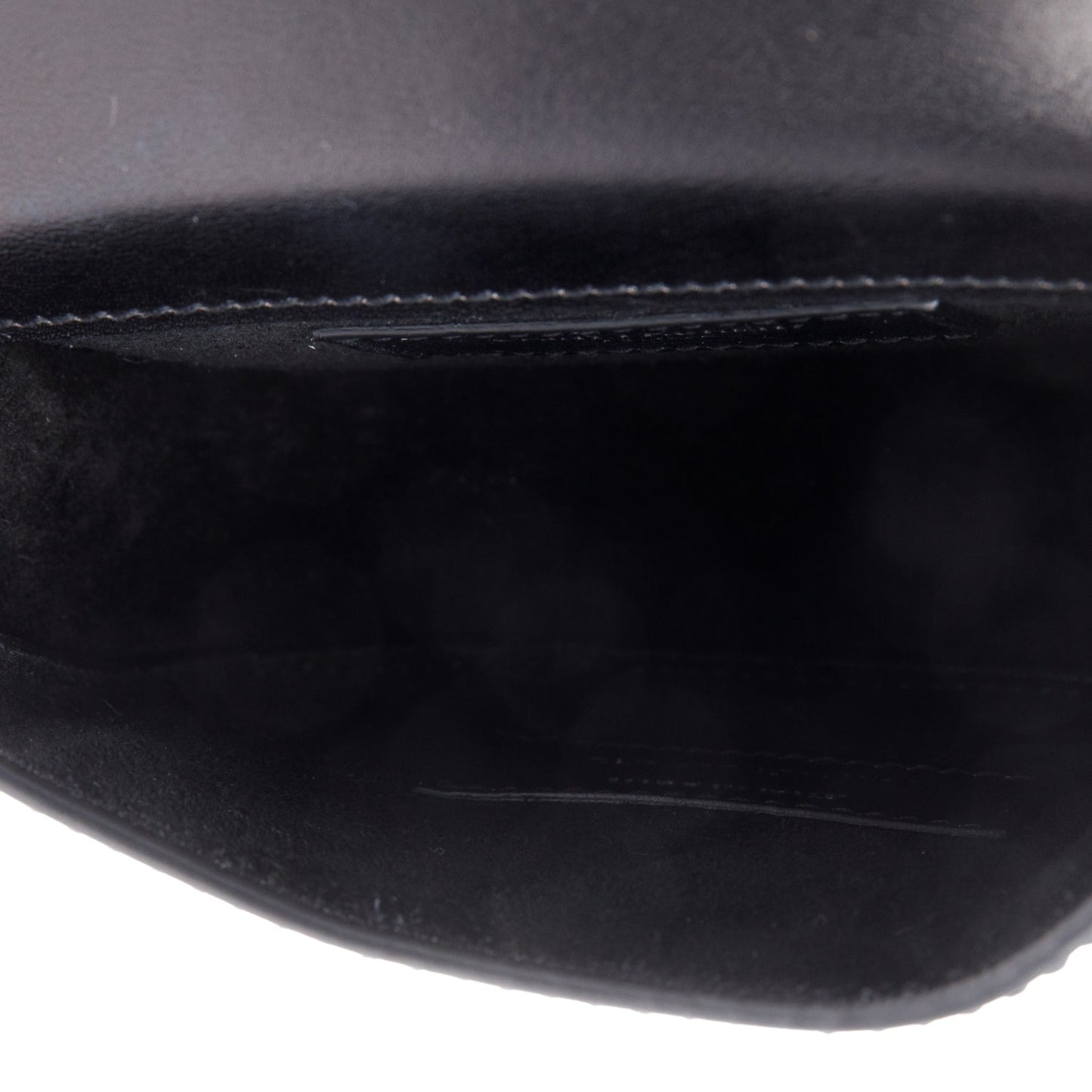 Saint Laurent 2020 Black Calfskin Leather Kaia Belt Bag