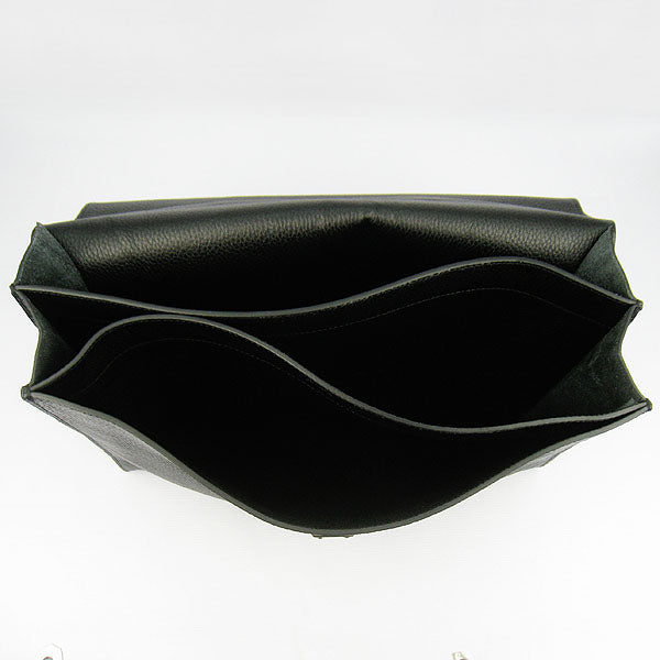Luxury Hermes Briefcases 2813 Briefcase Black