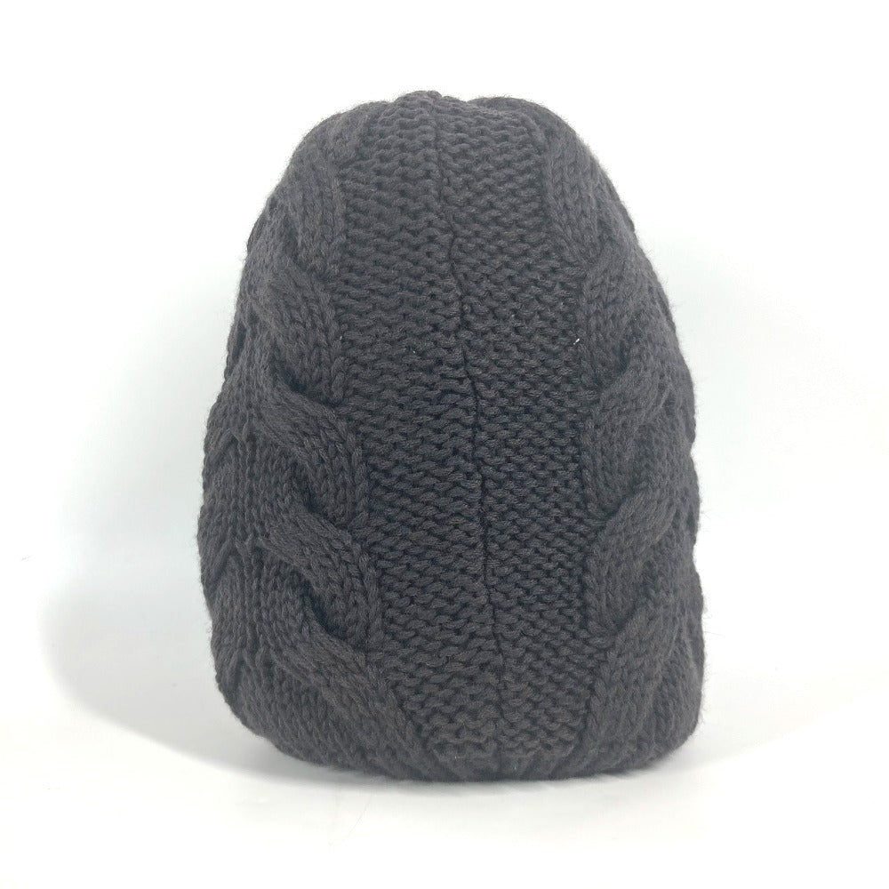 GUCCI Knit hat 300052 wool Brown GG Women(Unisex) M