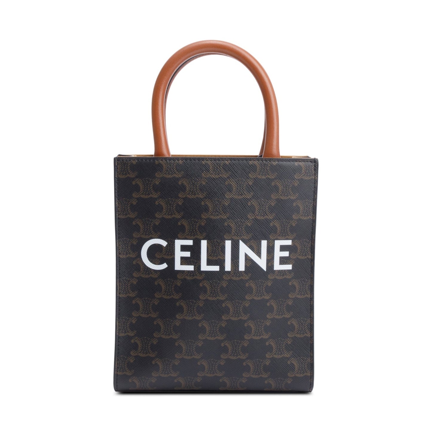 Celine 2020 Triomphe Canvas Mini Vertical Cabas Tote