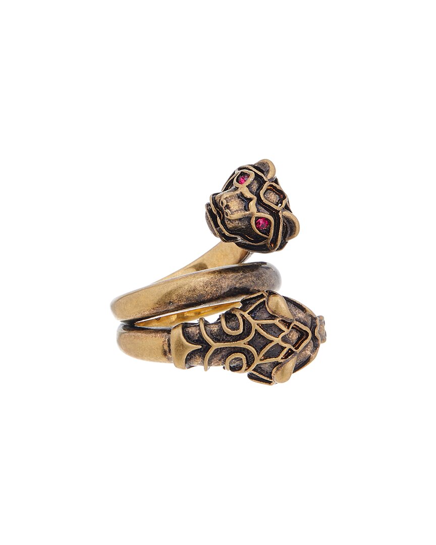 Gucci Feline Red Crystal Ring