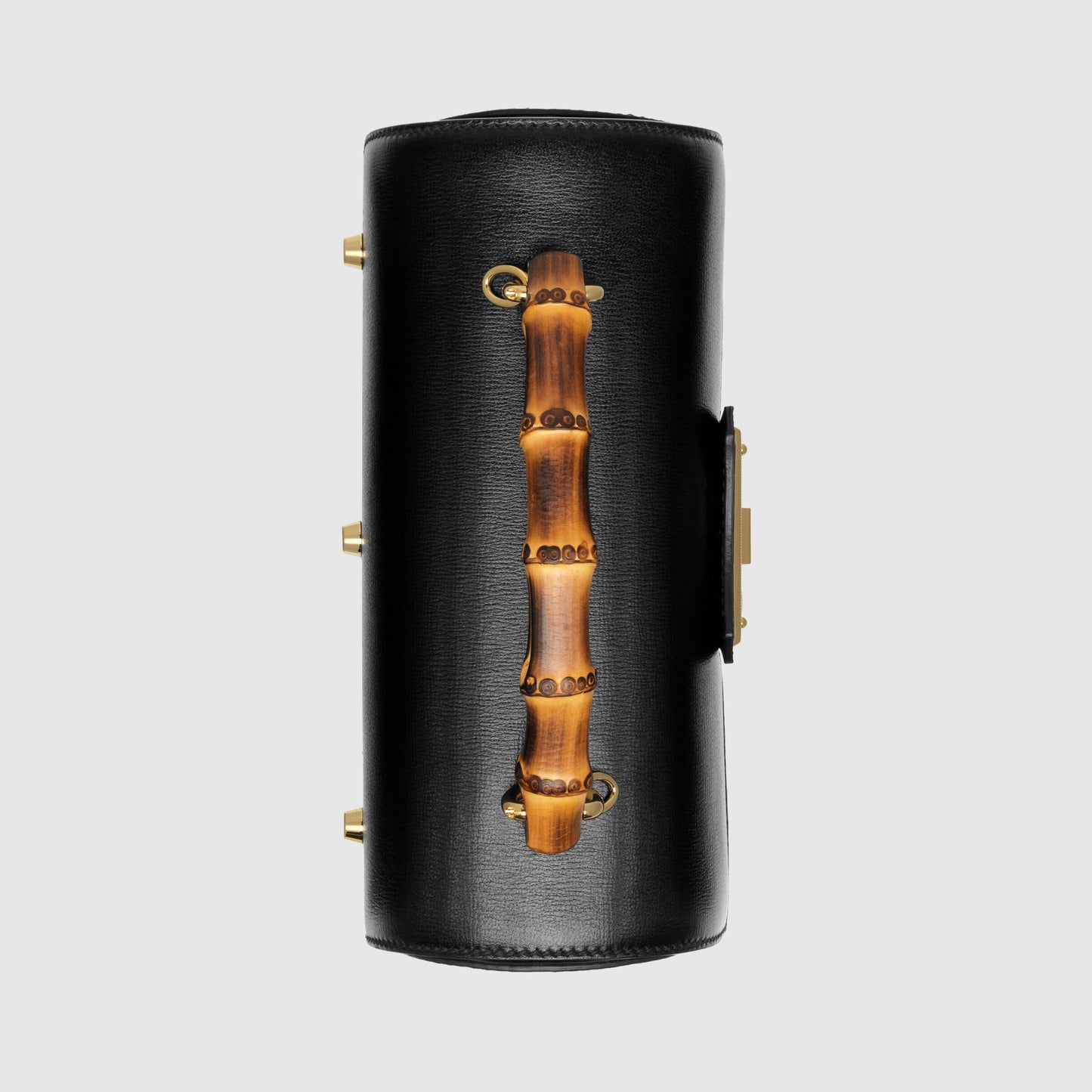 Gucci Padlock Small Bamboo Shoulder Bag Black