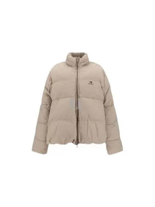 Luxury Balenciaga Trending 2026 C Shape Nylon Padding Sand