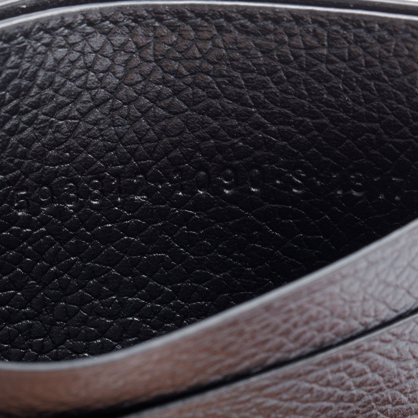 Balenciaga Black Calfskin Leather Cash Card Holder
