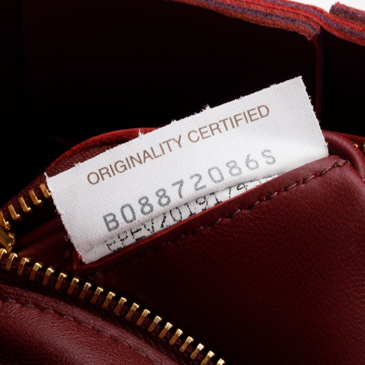 Bottega Veneta Burgundy Intrecciato Cassette Bag