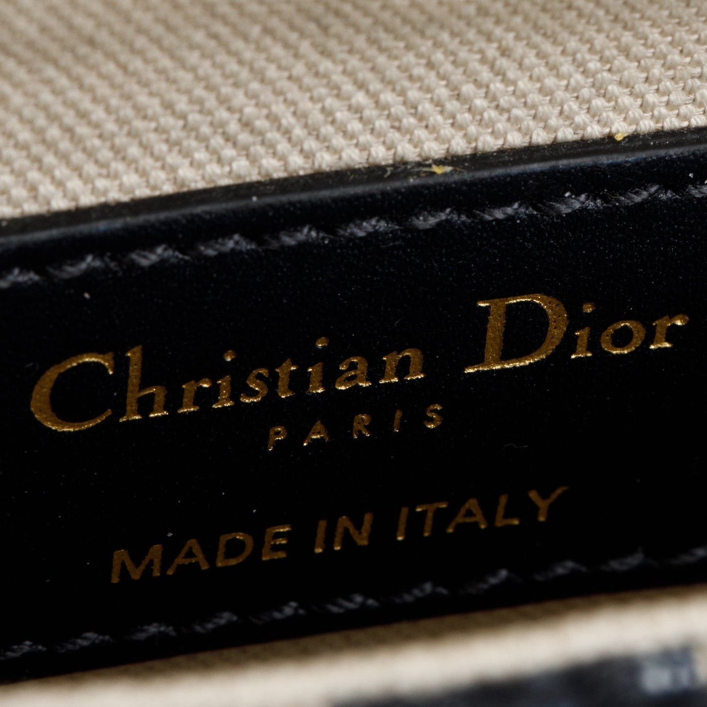 Christian Dior Oblique Mini Saddle Bag