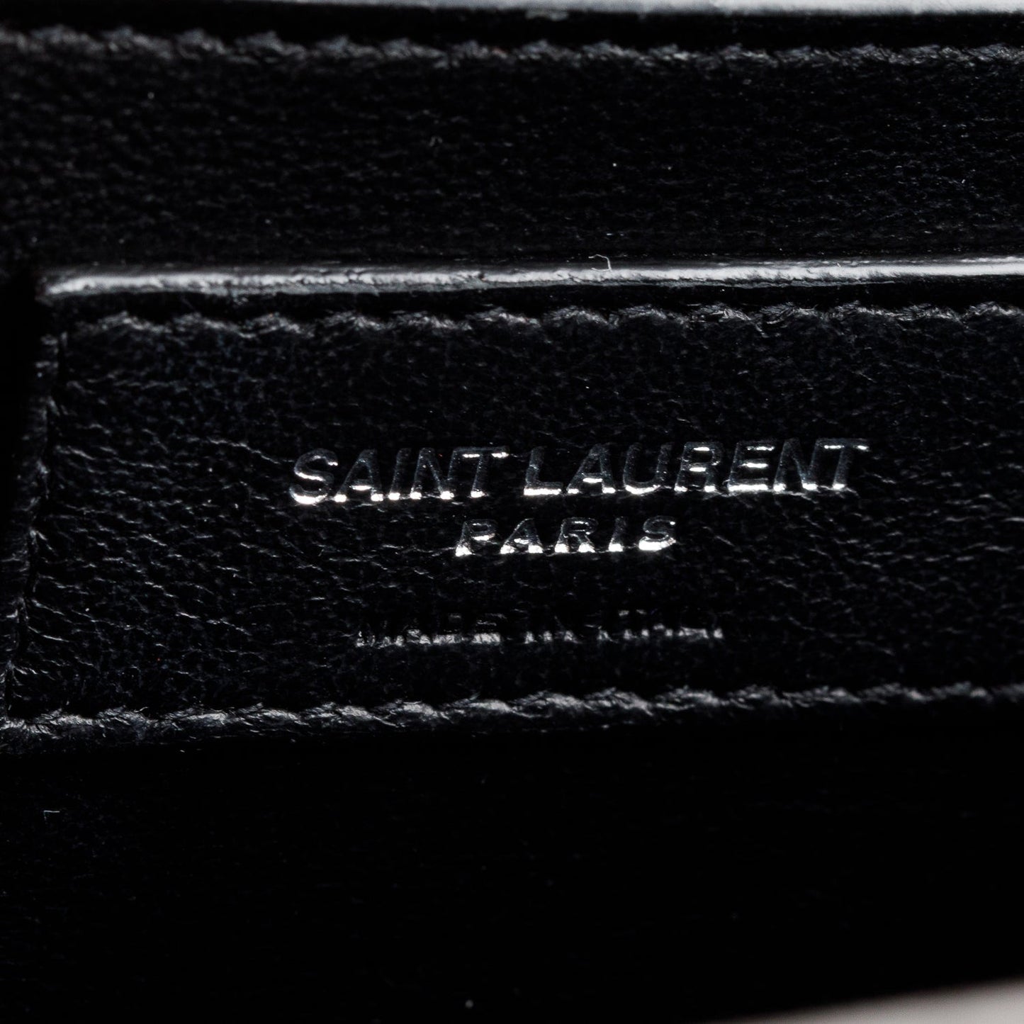 Saint Laurent 2020 Grey Grained De Poudre Medium Envelope Shoulder Bag