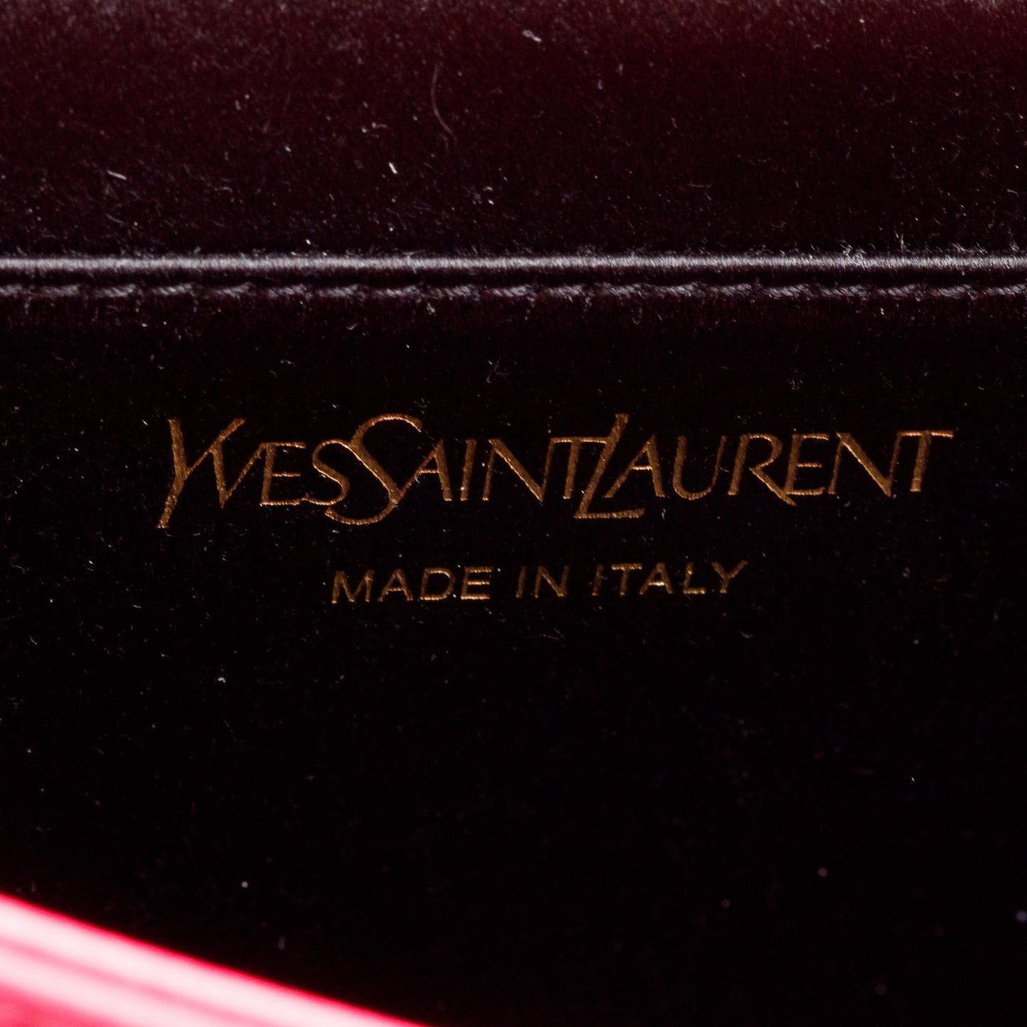 Saint Laurent Large Pink Patent Leather Belle de Jour Clutch