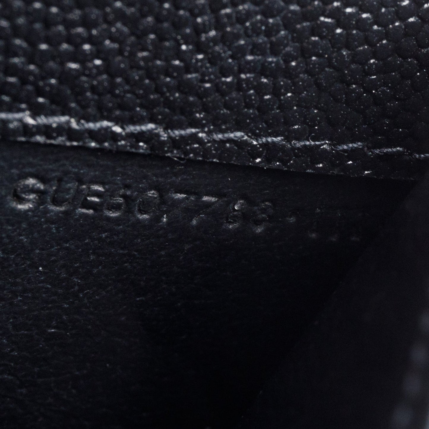Saint Laurent Black Grain De Poudre Leather Uptown Chain Wallet
