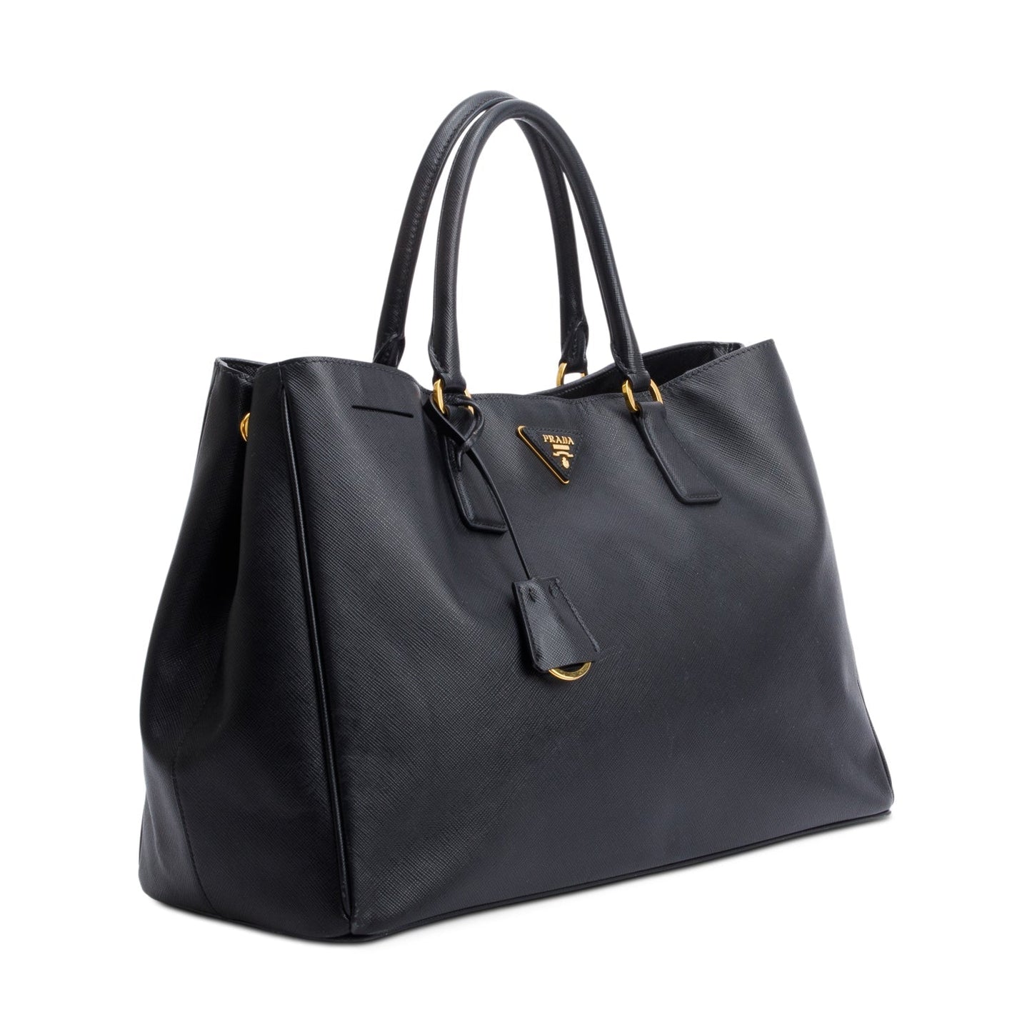 Prada Black Saffiano Lux Large Galleria Tote