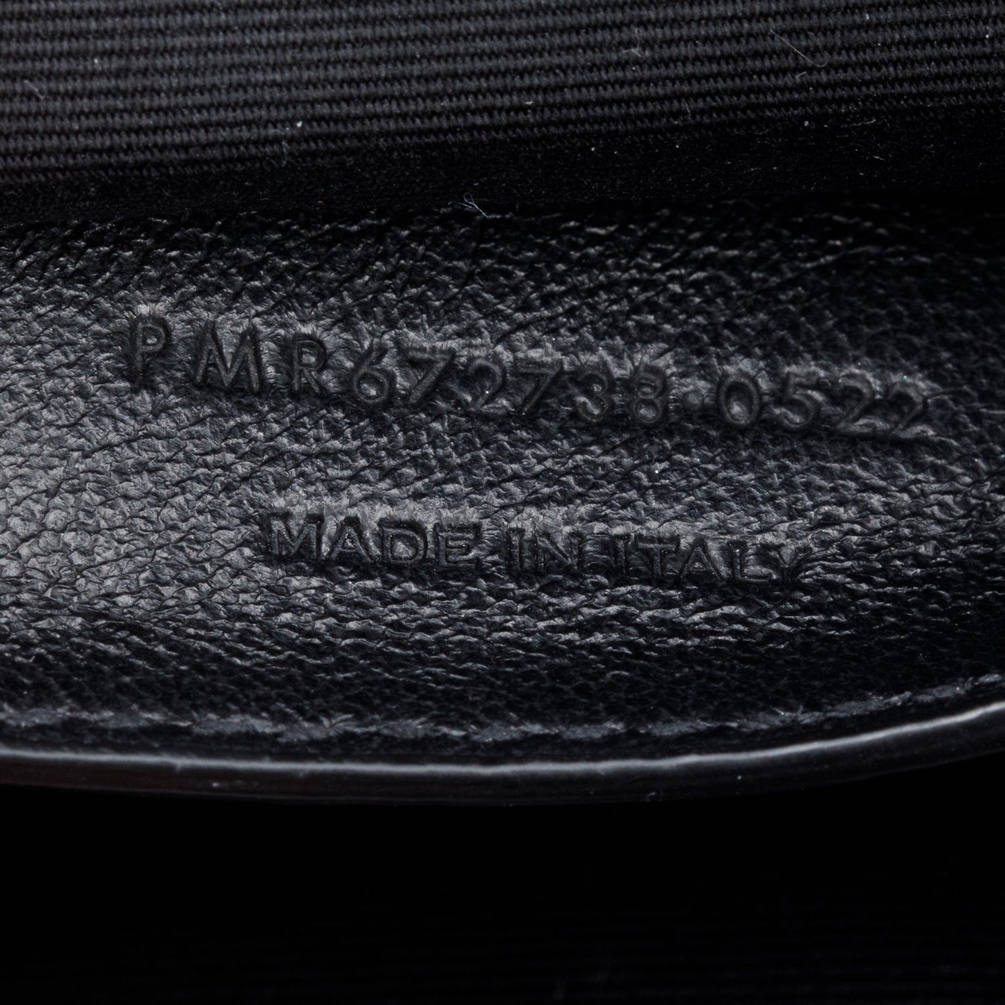 Saint Laurent Black Lambskin Leather Mini Nolita Shoulder Bag
