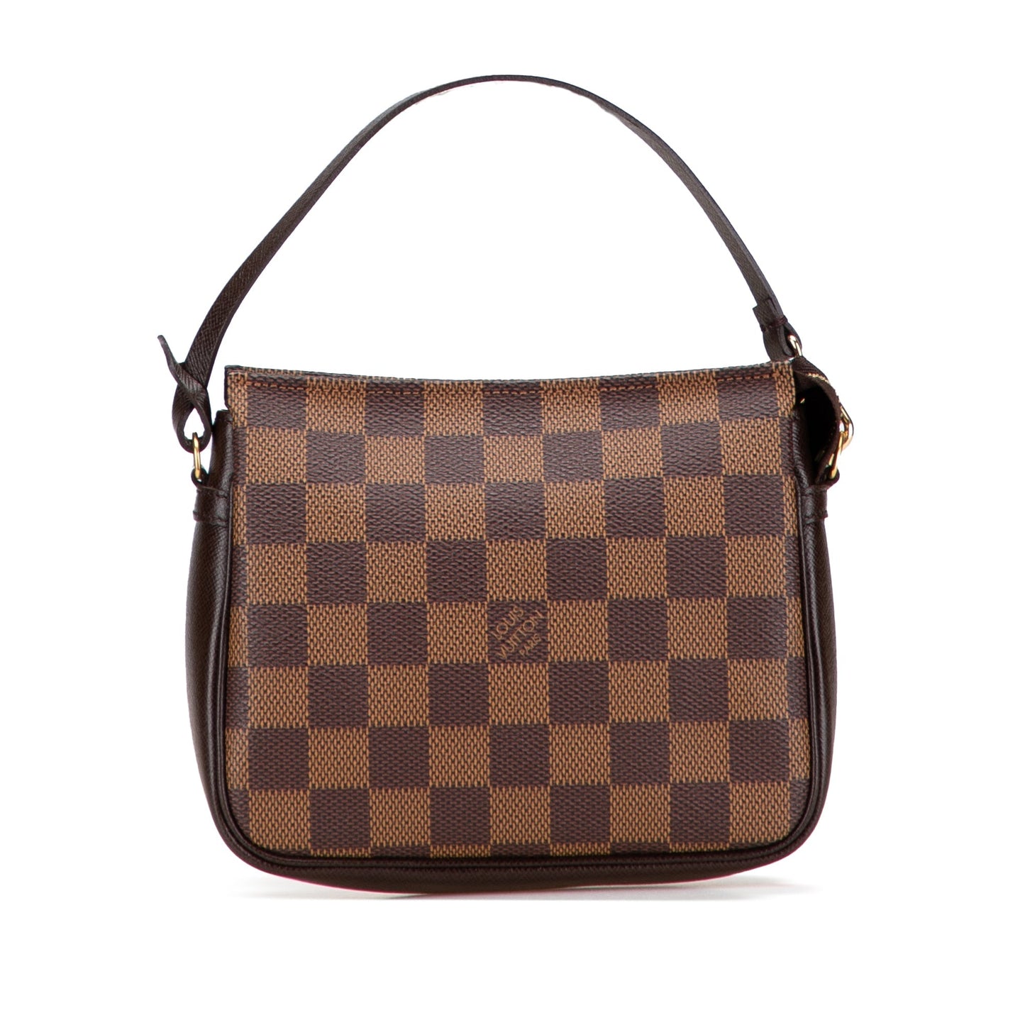 Brown Louis Vuitton Damier Ebene Trousse Pochette Handbag