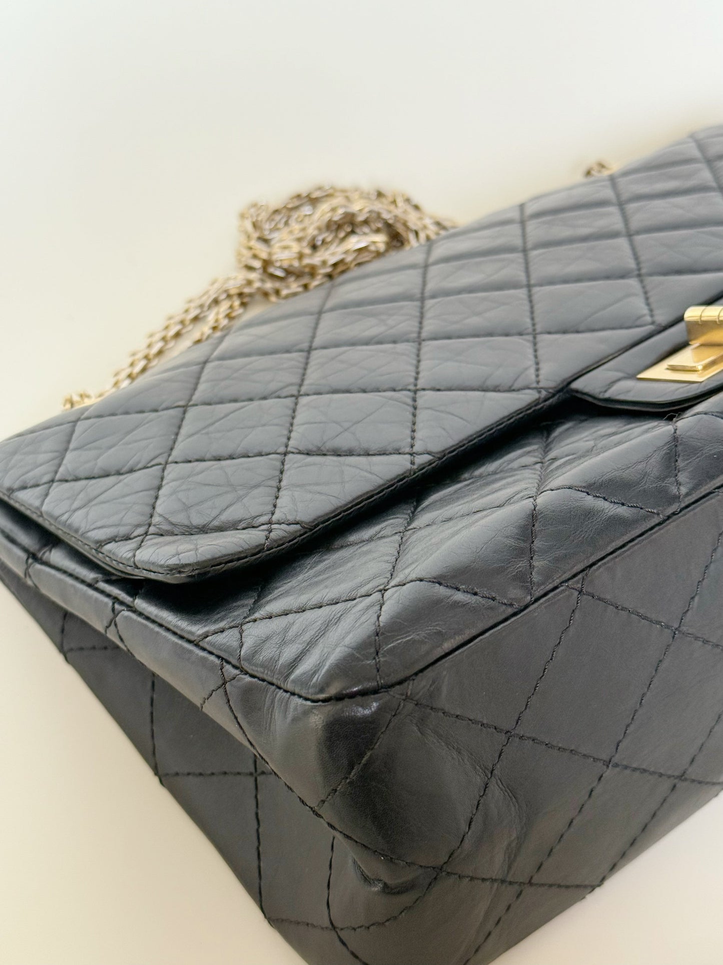 Chanel Aged Calfskin Quilted 2.55 Reissue Flap