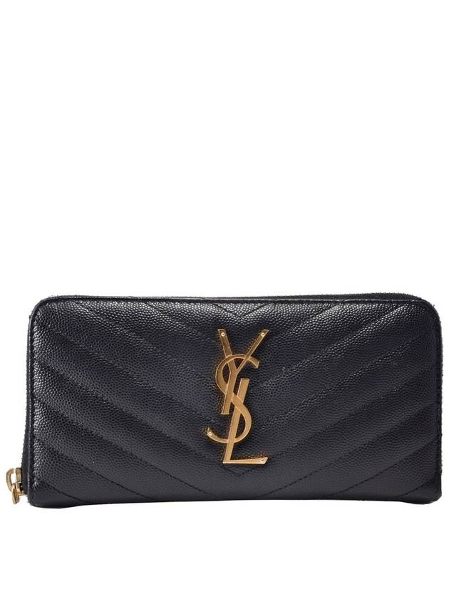 Luxury Saint Laurent Trending 2025 Women s caviar long wallet 358094