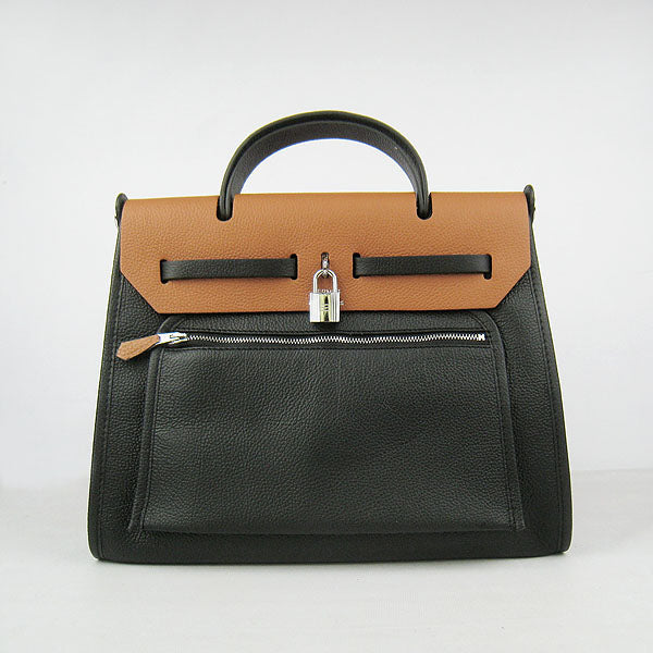 Luxury Hermes Herbag 60667 Ladies 2way Cow Leather
