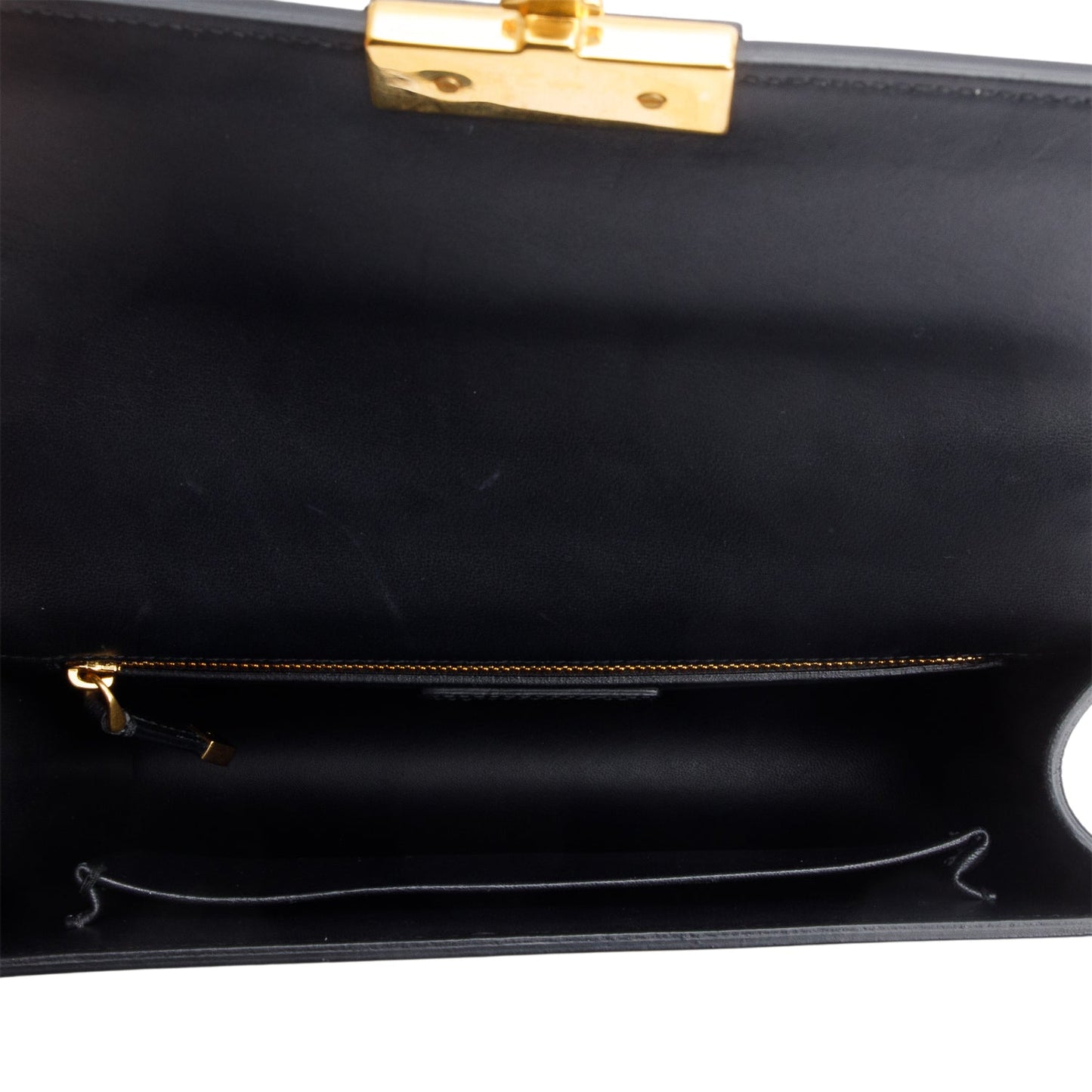 Christian Dior Black Leather Medium 30 Montaigne Bag