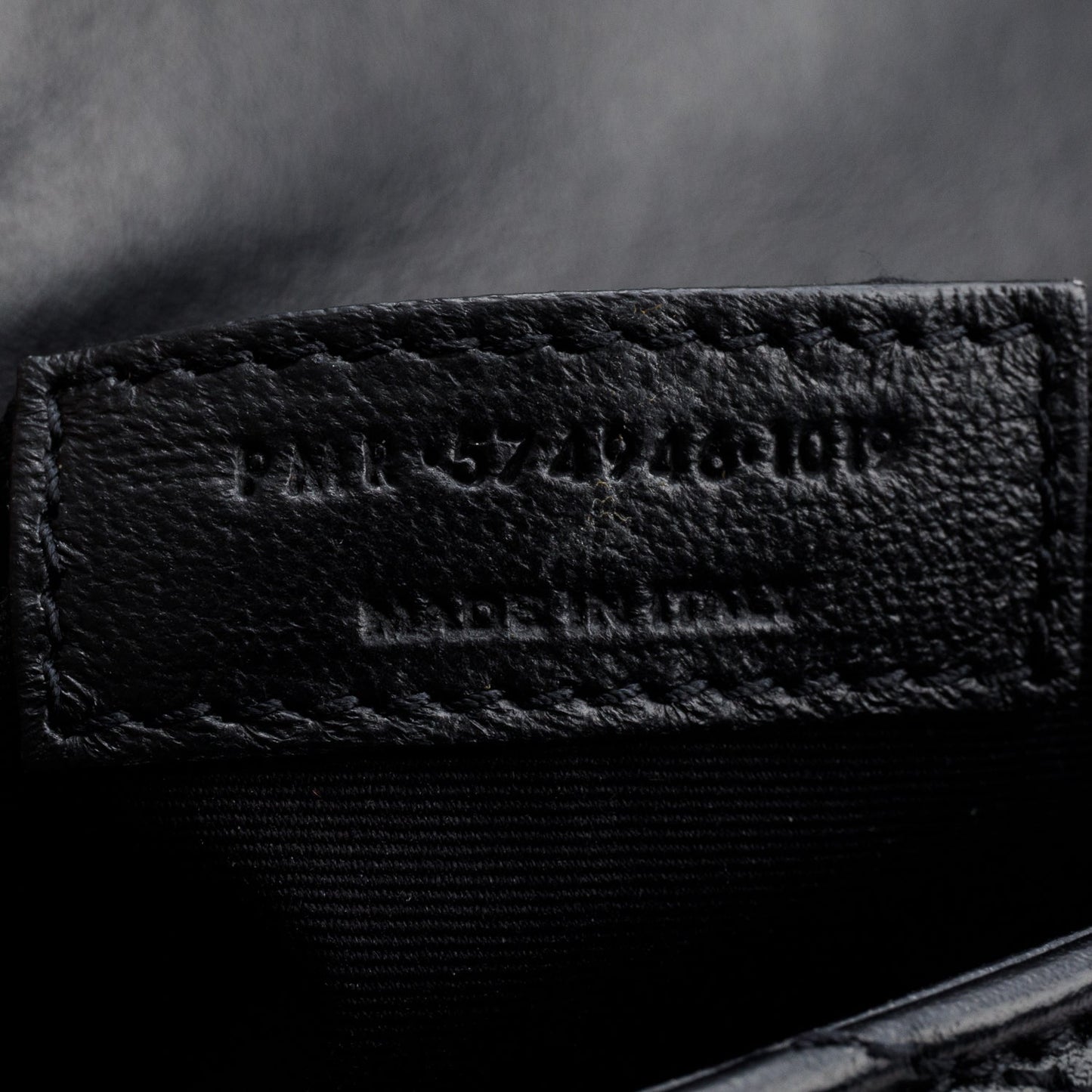 Saint Laurent Black Quilted Leather Medium Loulou Monogram Shoulder Bag