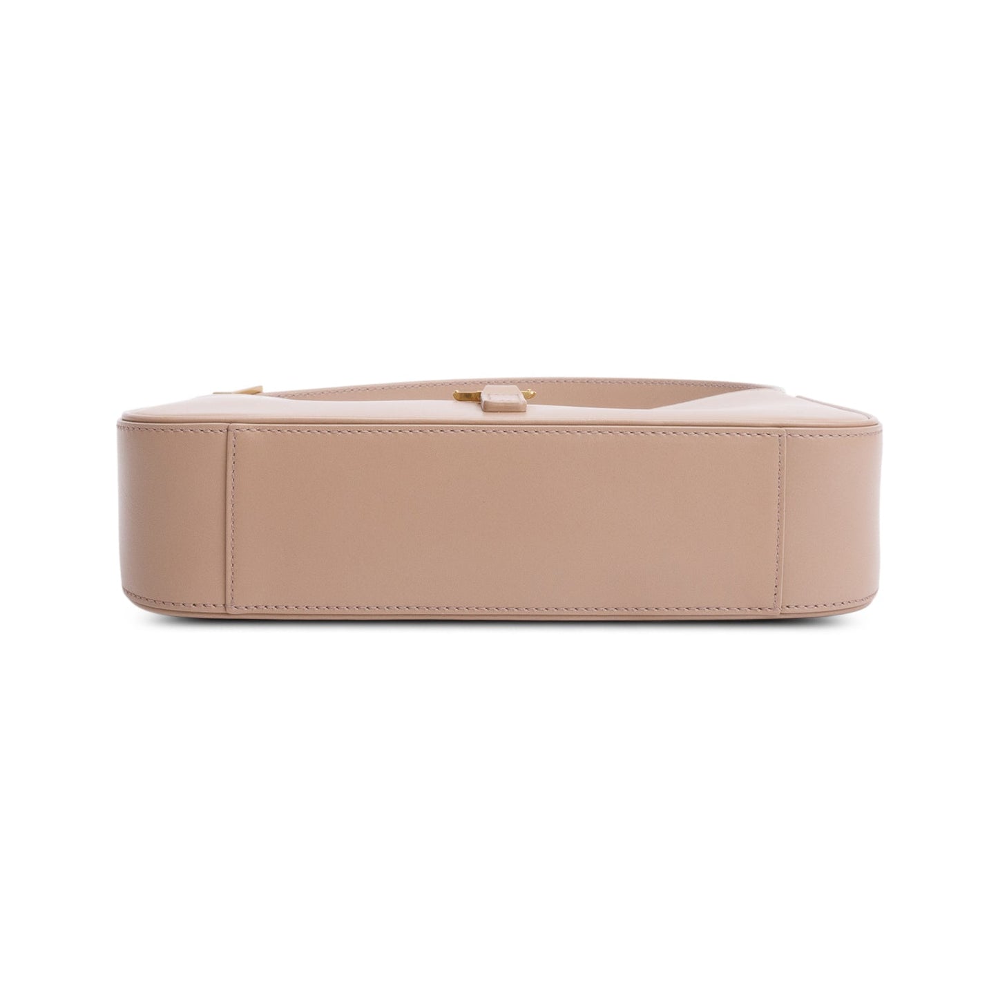 Saint Laurent 2022 Beige Smooth Calfskin Leather Le 5 a 7 Hobo Bag