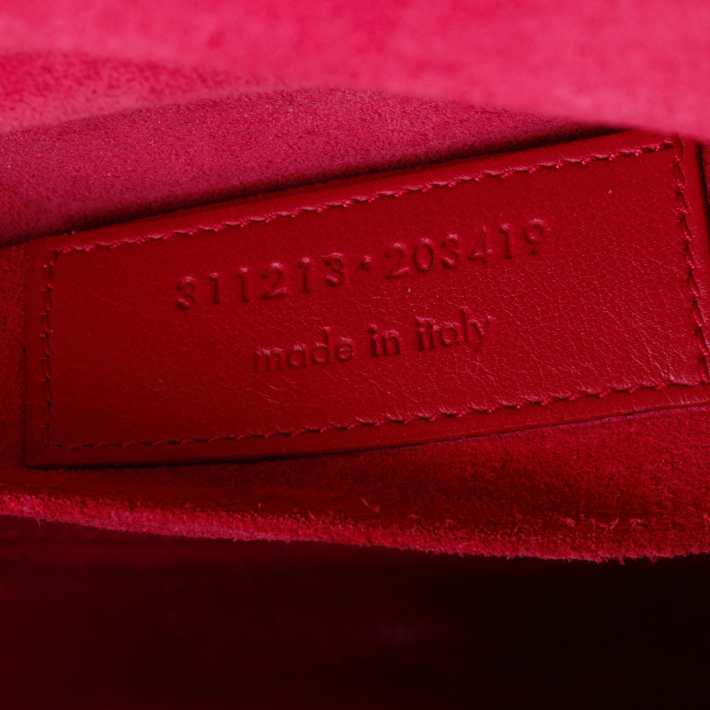 Saint Laurent Pink Leather Classic Y Ligne Clutch