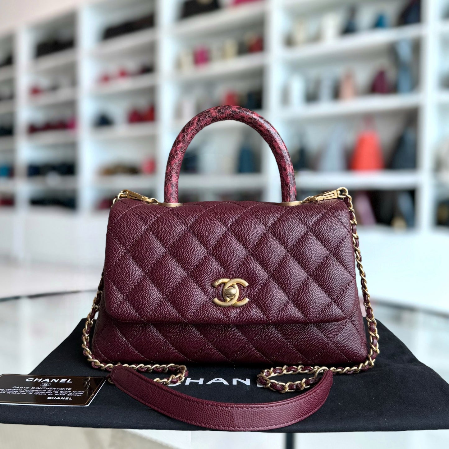 Chanel Small Handbag - EworeBags