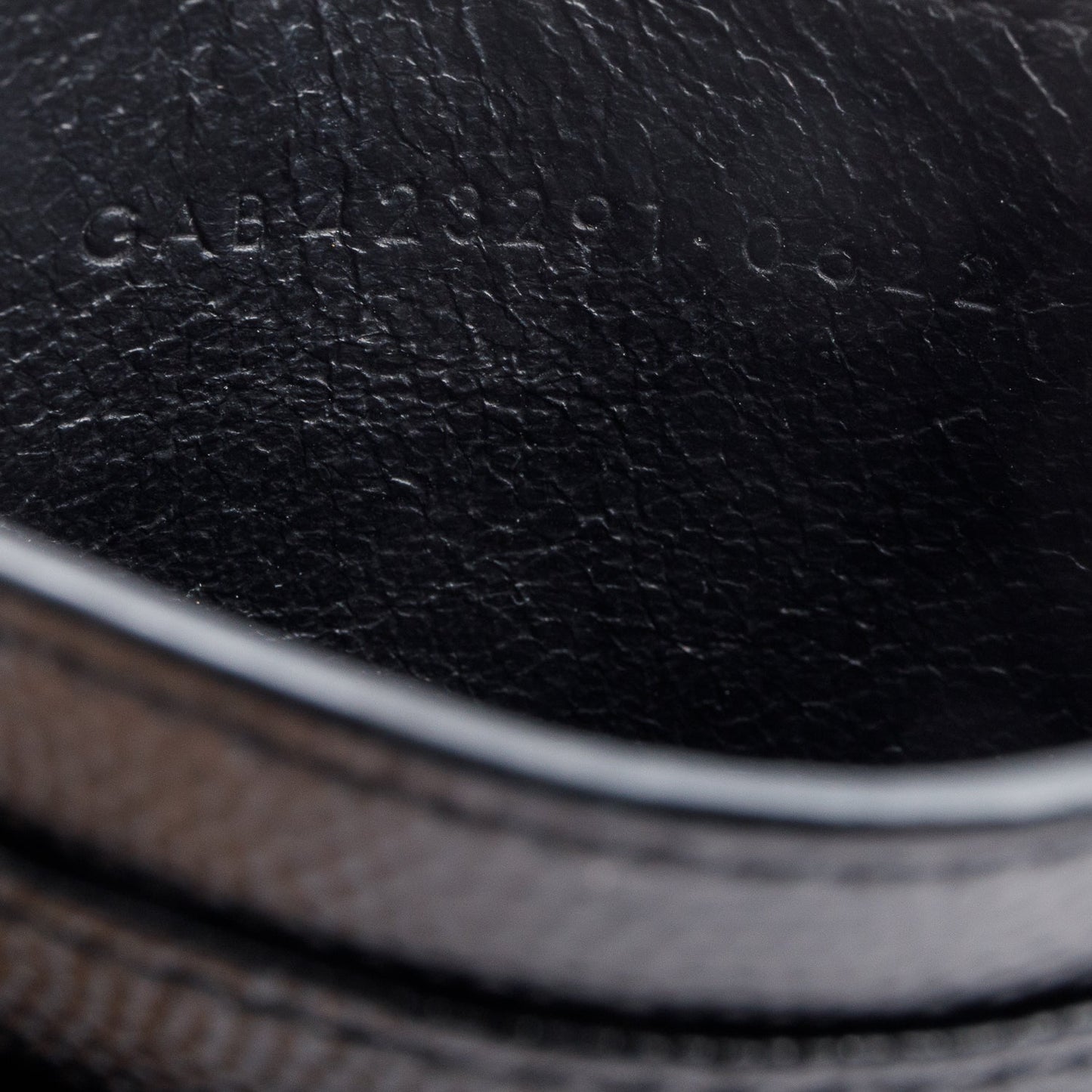 Saint Laurent Black Grain de Poudre Matelasse Chevron Leather Cassandre Card Case