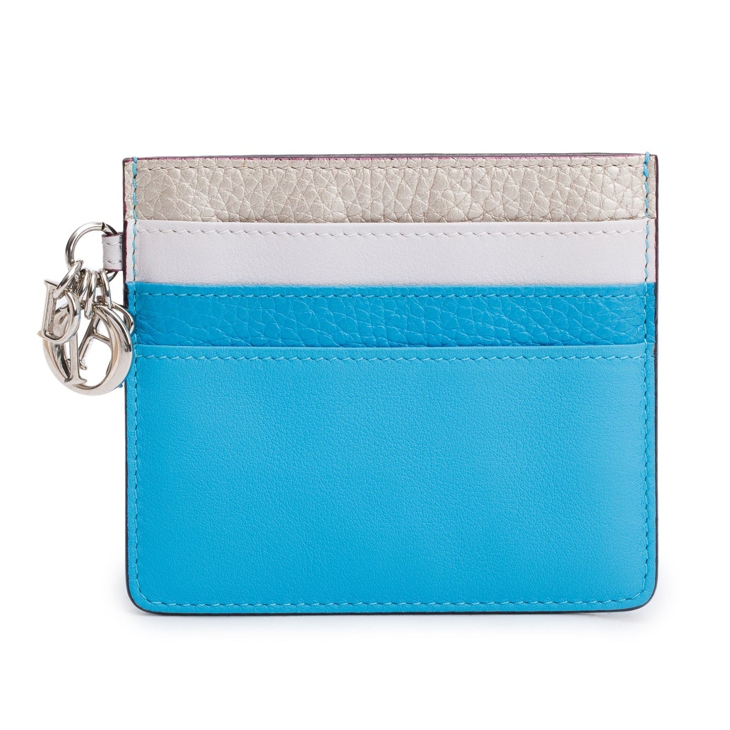 Christian Dior Lady Dior Multicolour Leather Card Holder