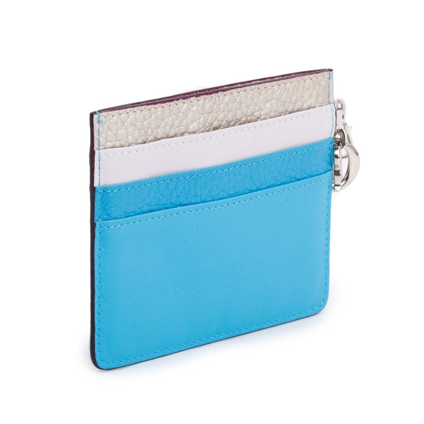 Christian Dior Lady Dior Multicolour Leather Card Holder