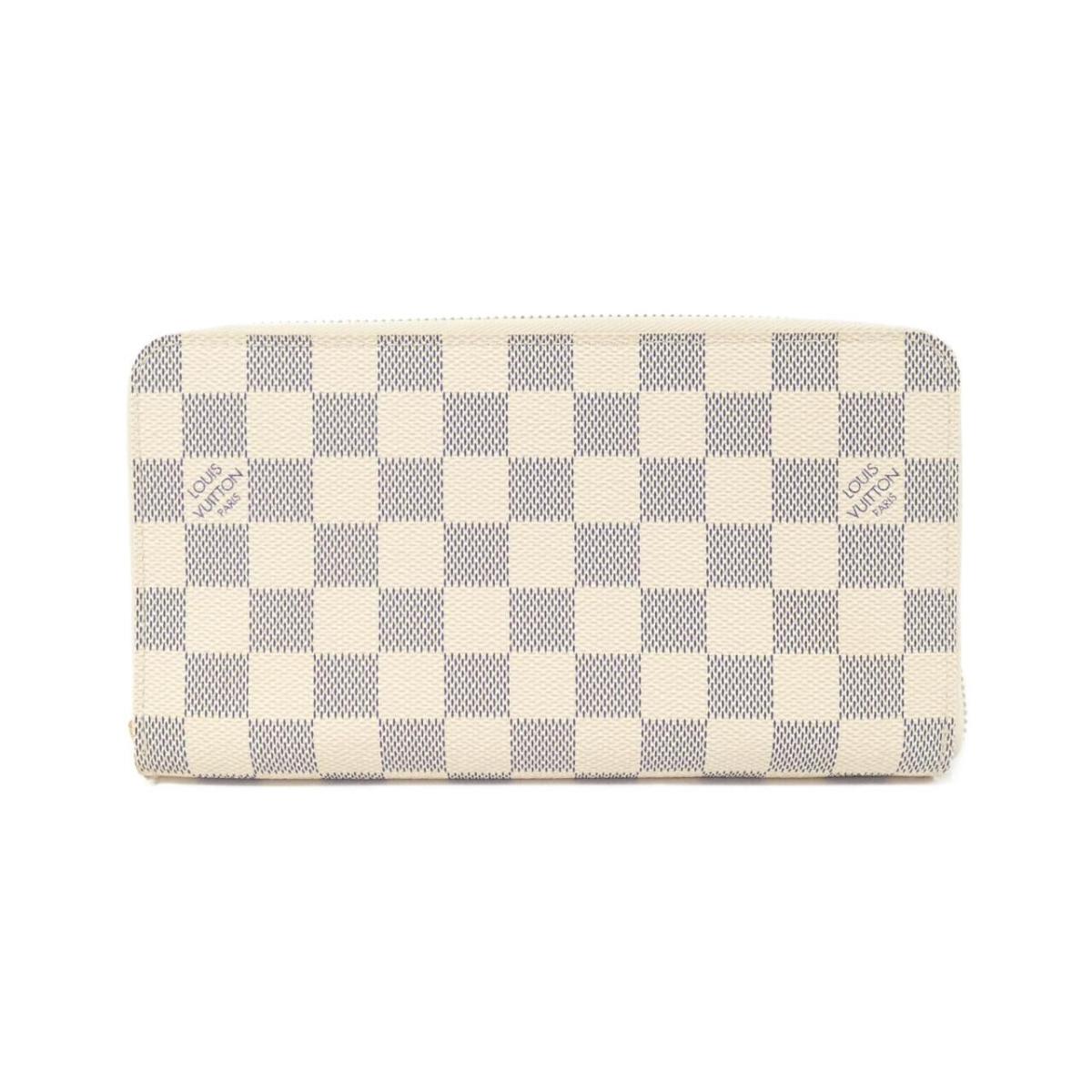 Louis Vuitton Damier Azur Zippy Organizer N60012 Wallet Comedy