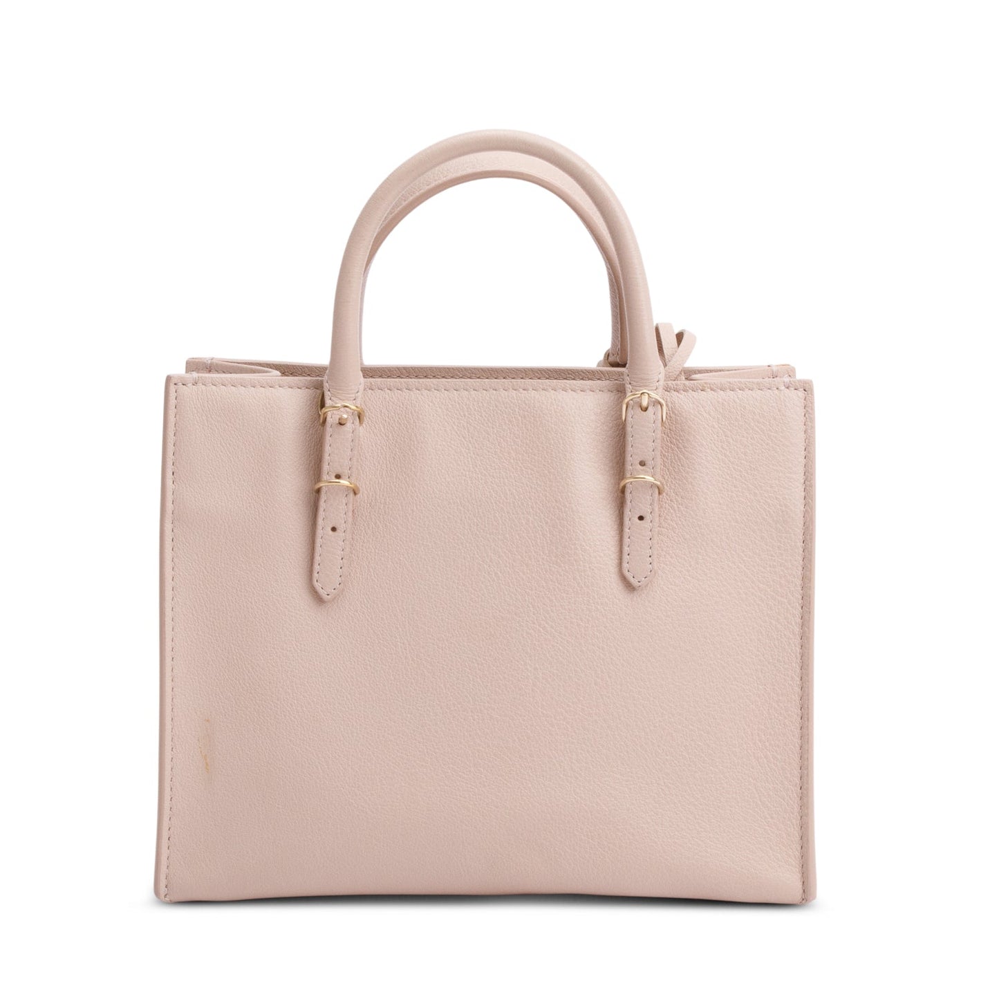 Balenciaga Pink Calfskin Leather Papier A4 Mini Tote