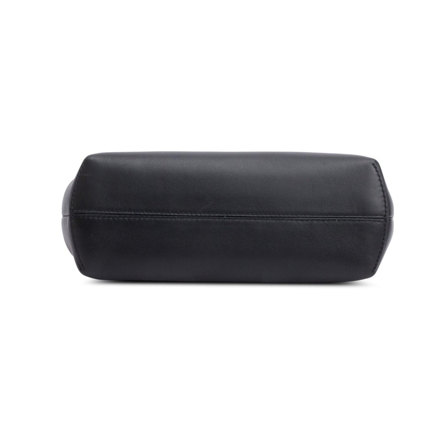 Fendi Black Nappa Leather Small Fendi First Bag