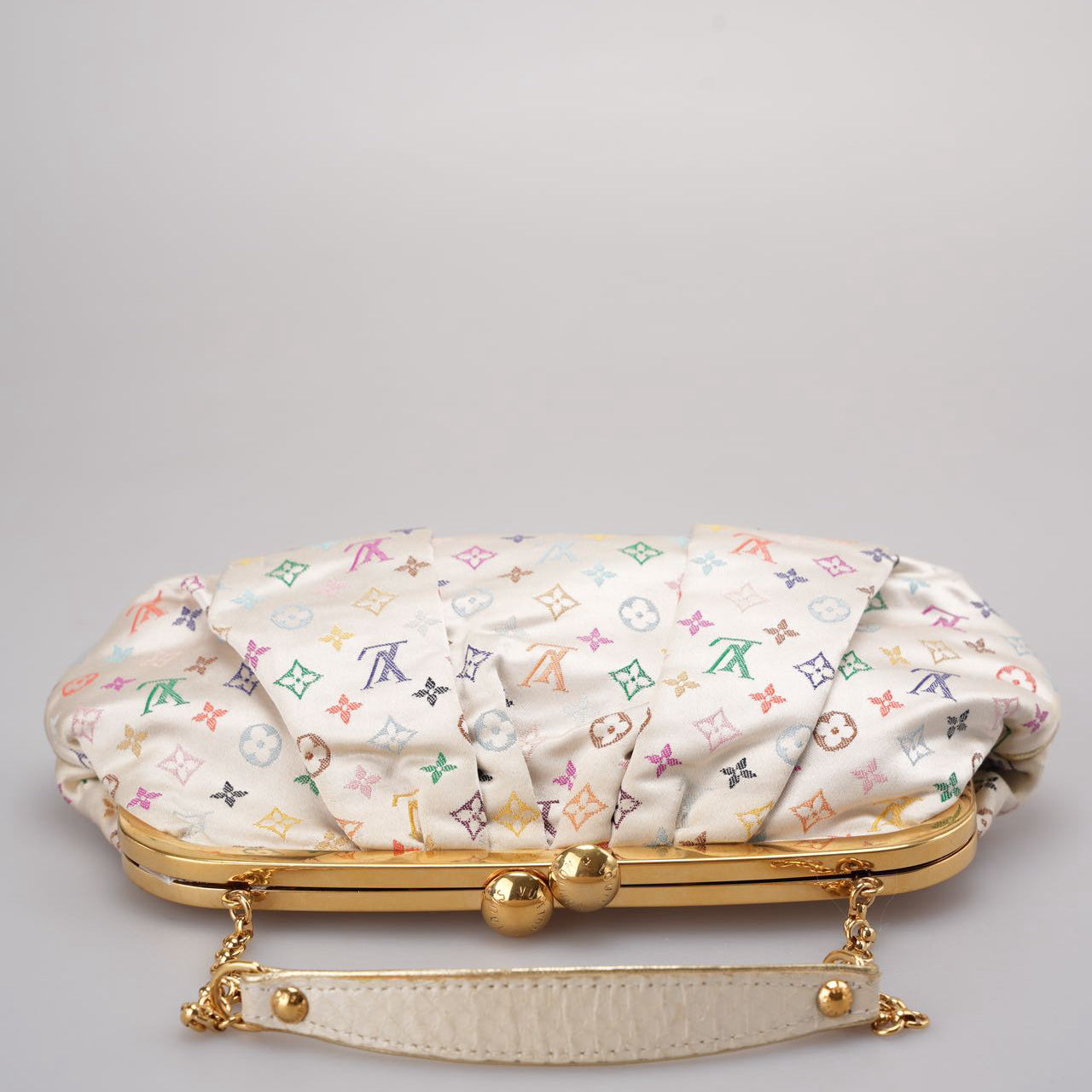 Louis Vuitton x Takashi Murakami Monogram Multicolore Aumoniere Evening Bag