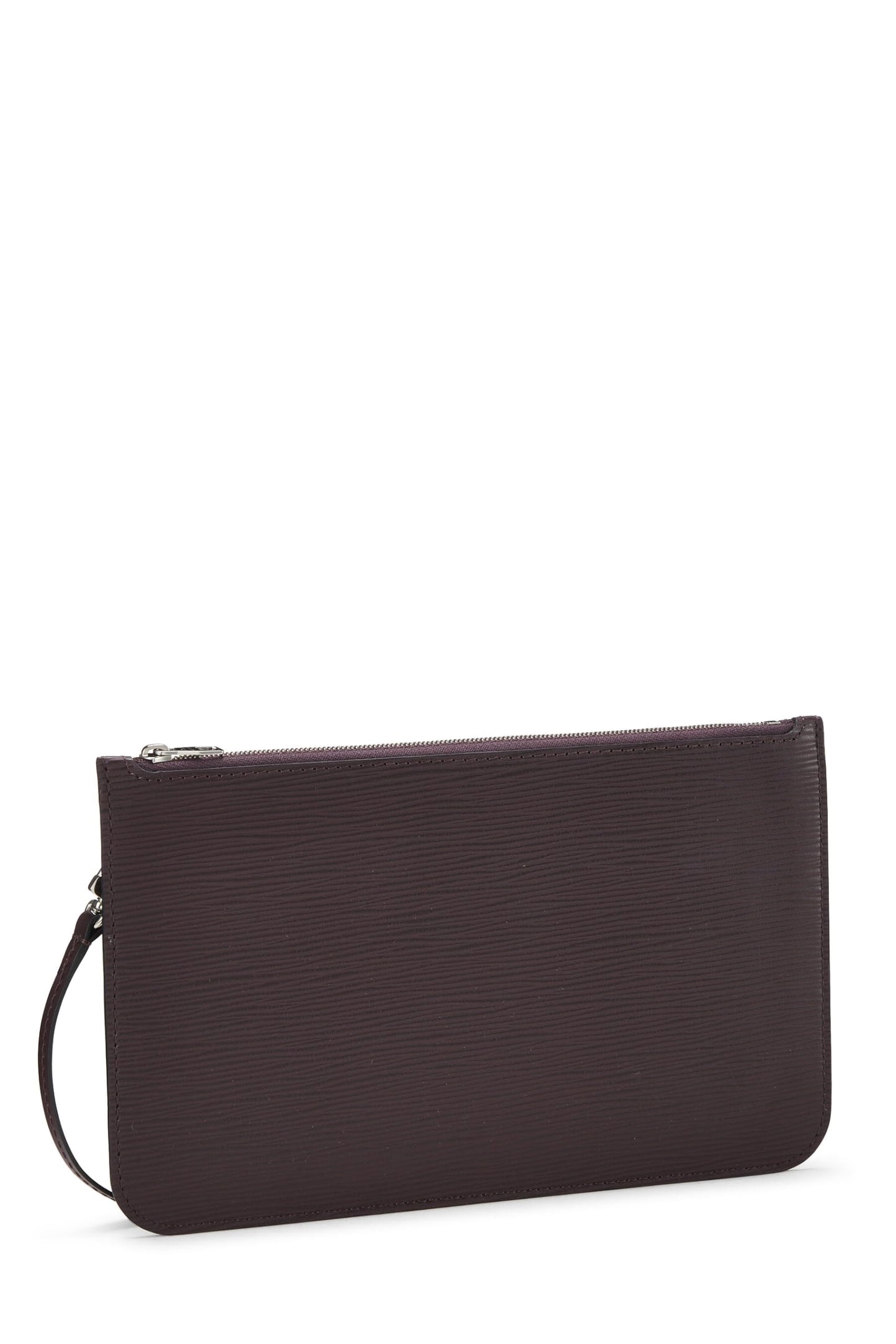 Louis Vuitton, Purple Epi Neverfull Pouch MM, Purple