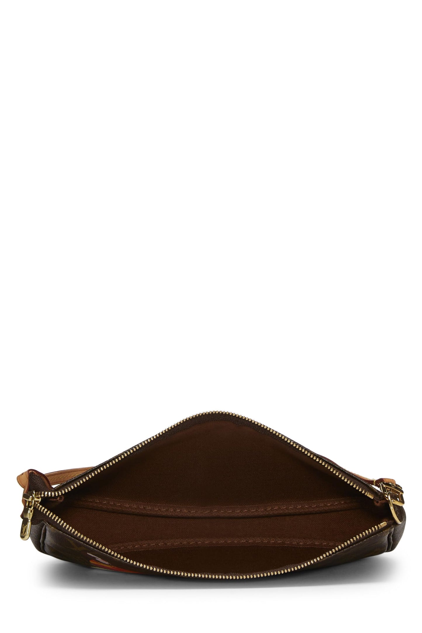 Louis Vuitton, Takashi Murakami x Louis Vuitton Monogram Canvas Panda Pochette Accessoires, Brown