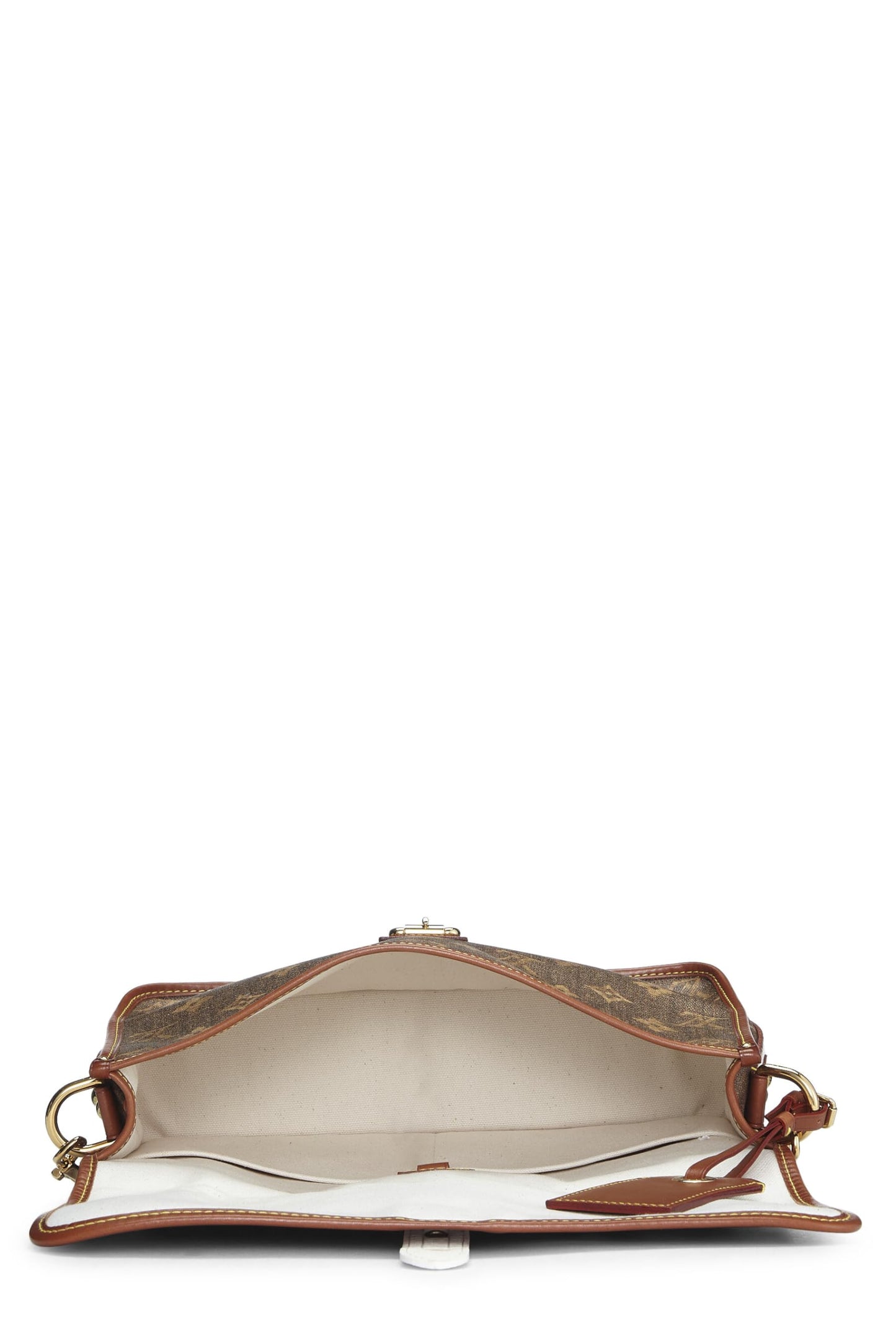 Louis Vuitton, Monogram Tisse Porte Rayures, Brown