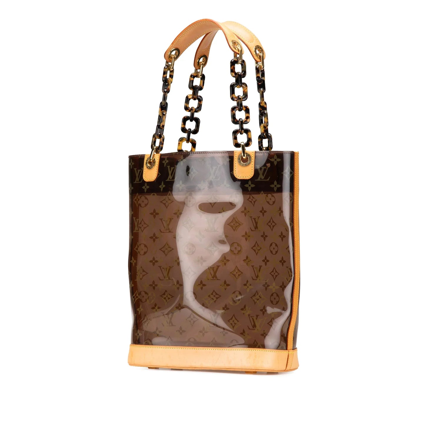 Brown Louis Vuitton Monogram Cabas Sac Ambre MM Tote Bag