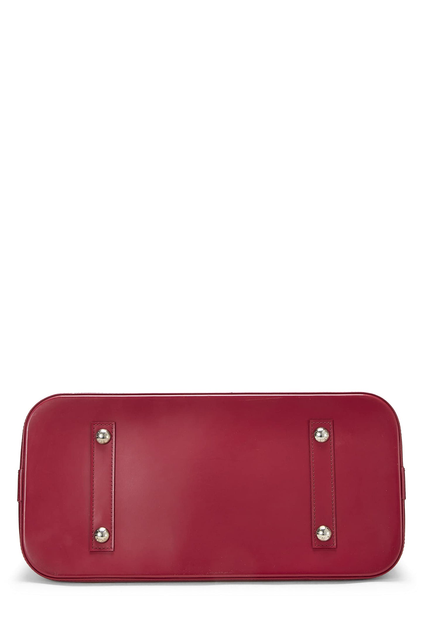 Louis Vuitton, Burgundy Epi Alma GM, Red