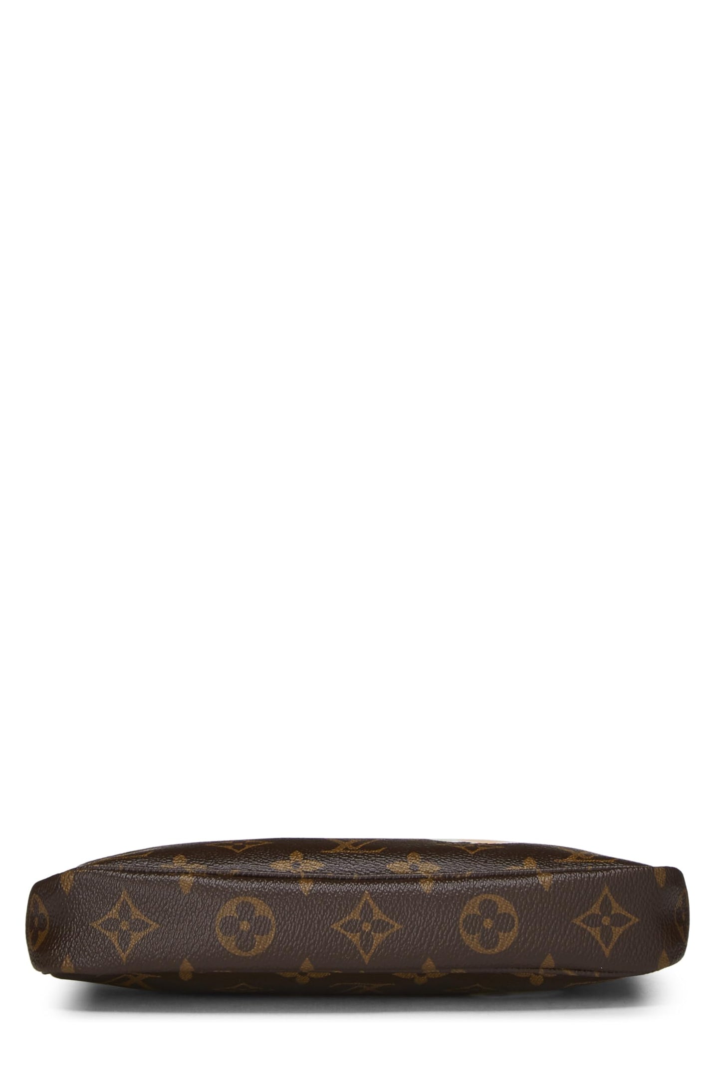 Louis Vuitton, Takashi Murakami x Louis Vuitton Monogram Canvas Panda Pochette Accessoires, Brown