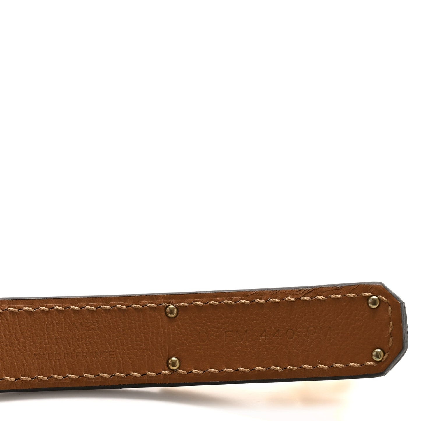 Hermes Epsom Kelly Belt Etoupe