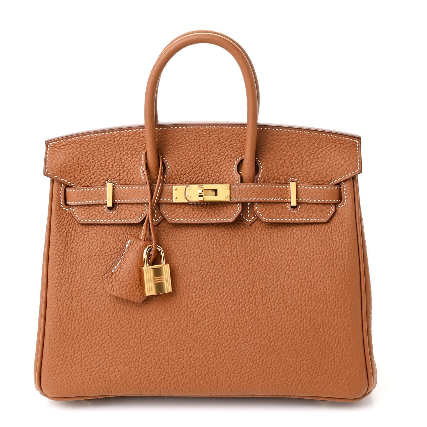 Hermes Togo Birkin 25 Gold