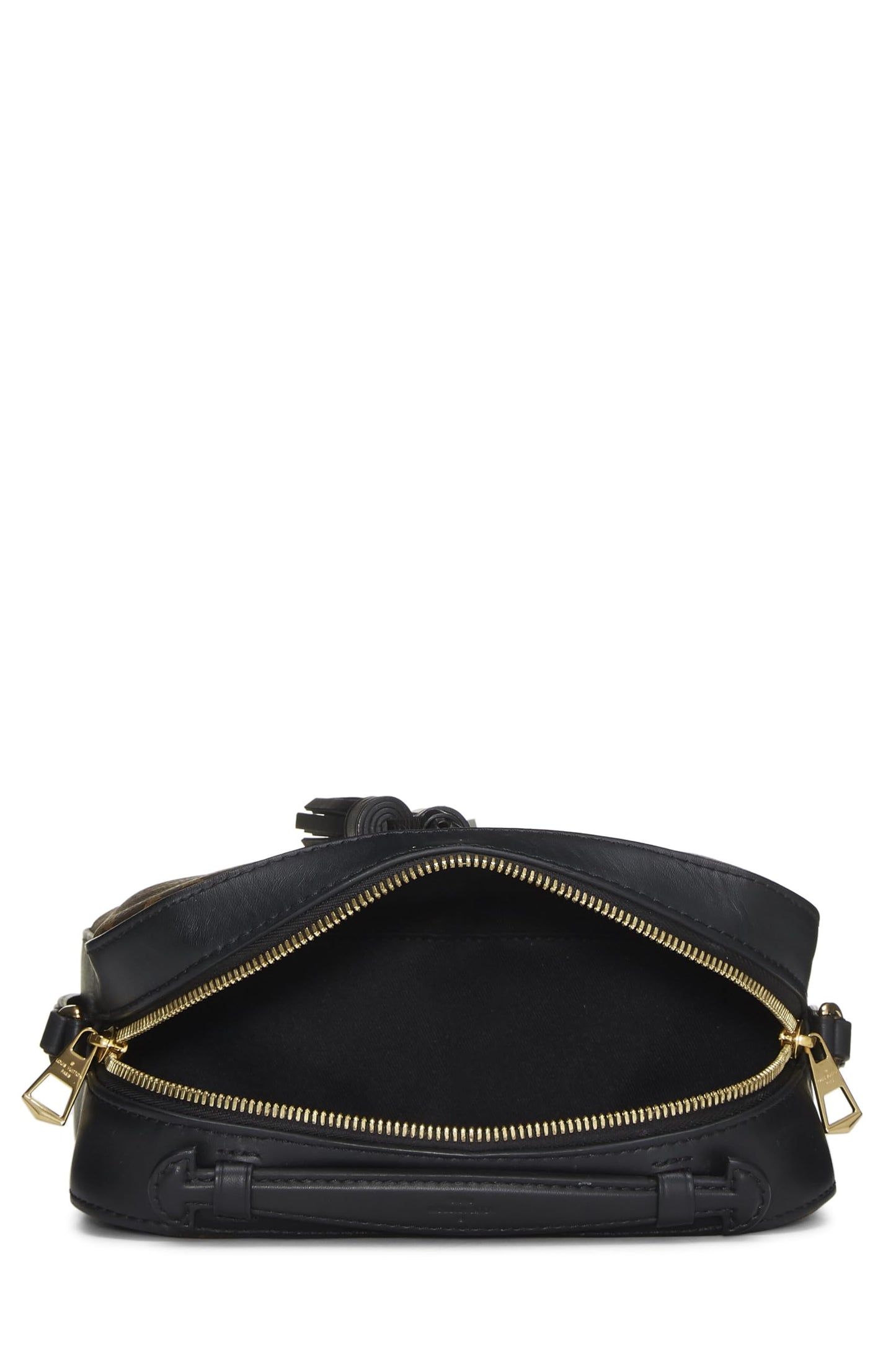 Louis Vuitton, Black Monogram Canvas Saintonge, Black