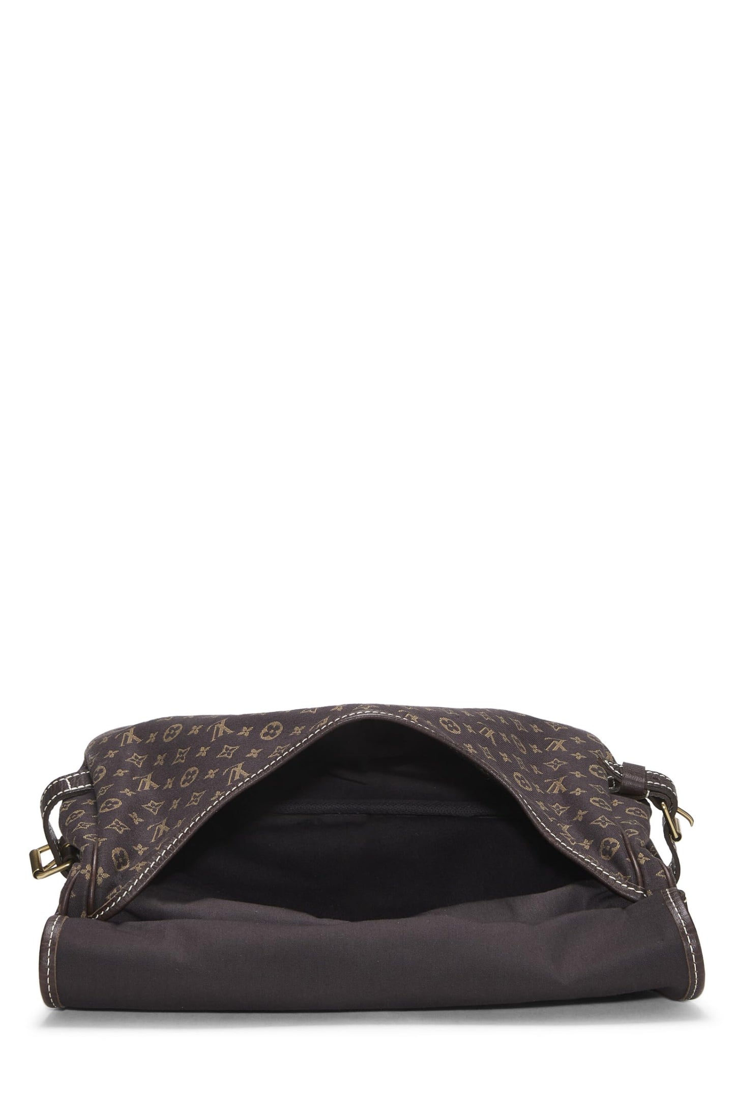 Louis Vuitton, Monogram Mini Lin Saumur 30, Brown
