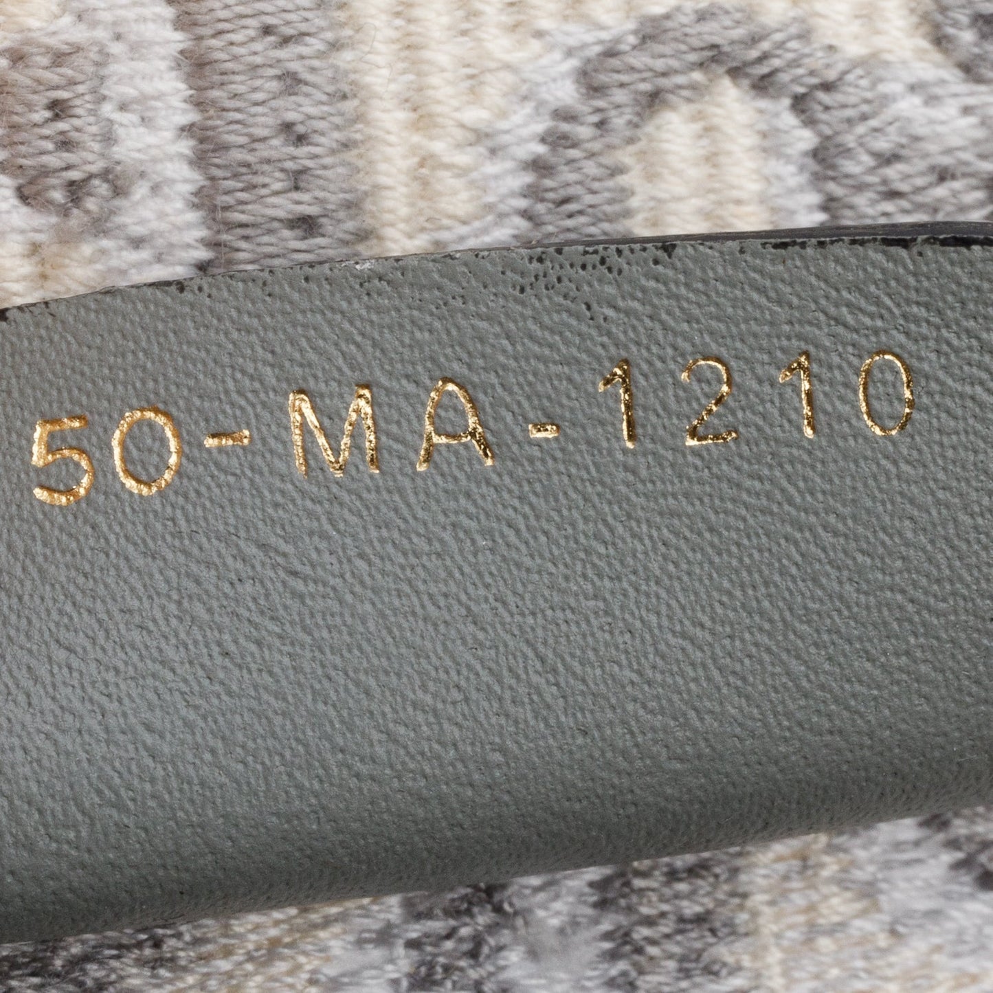 Christian Dior 2020 Grey Oblique Embossed Leather Medium Book Tote