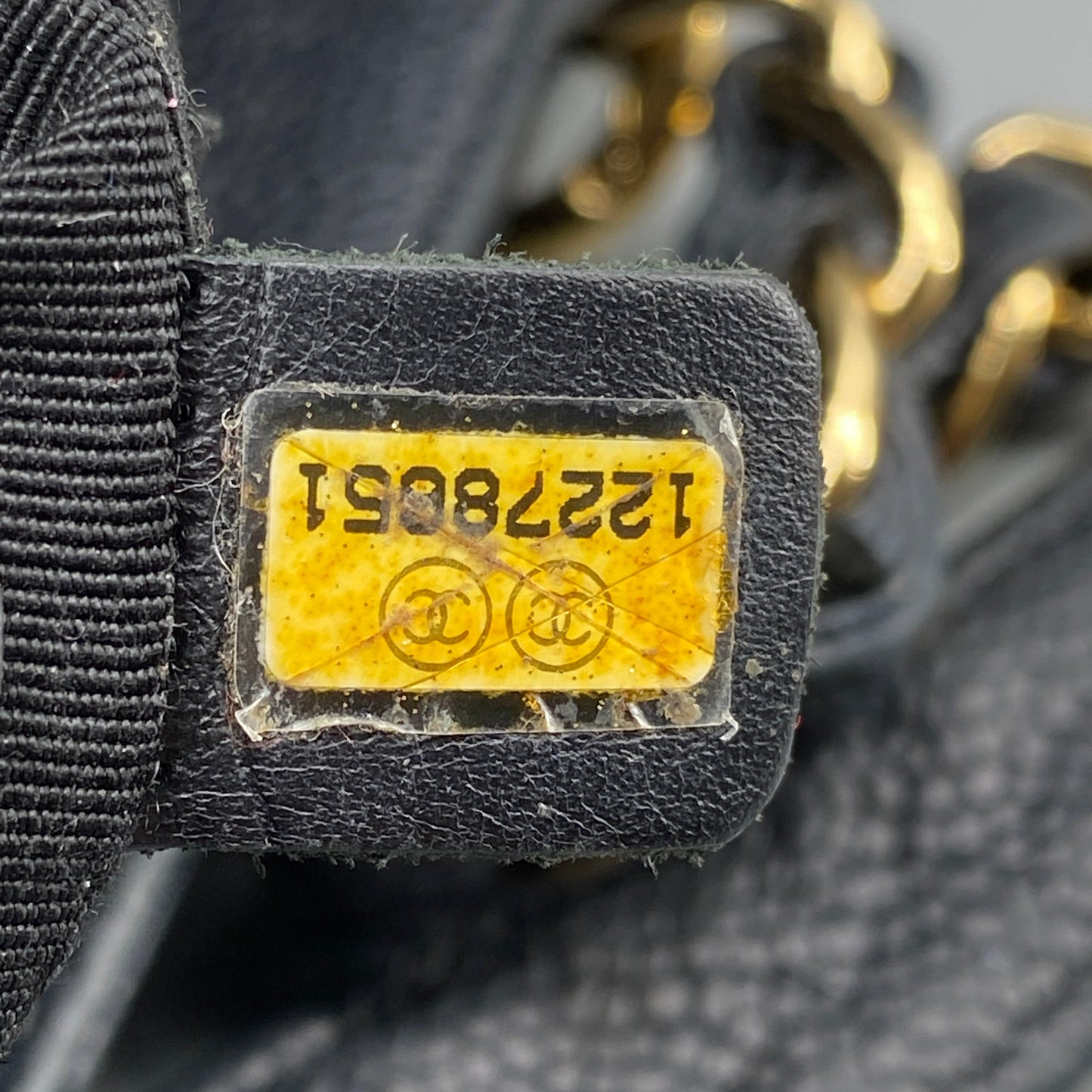 Chanel CC Timeless Tote Bag Black