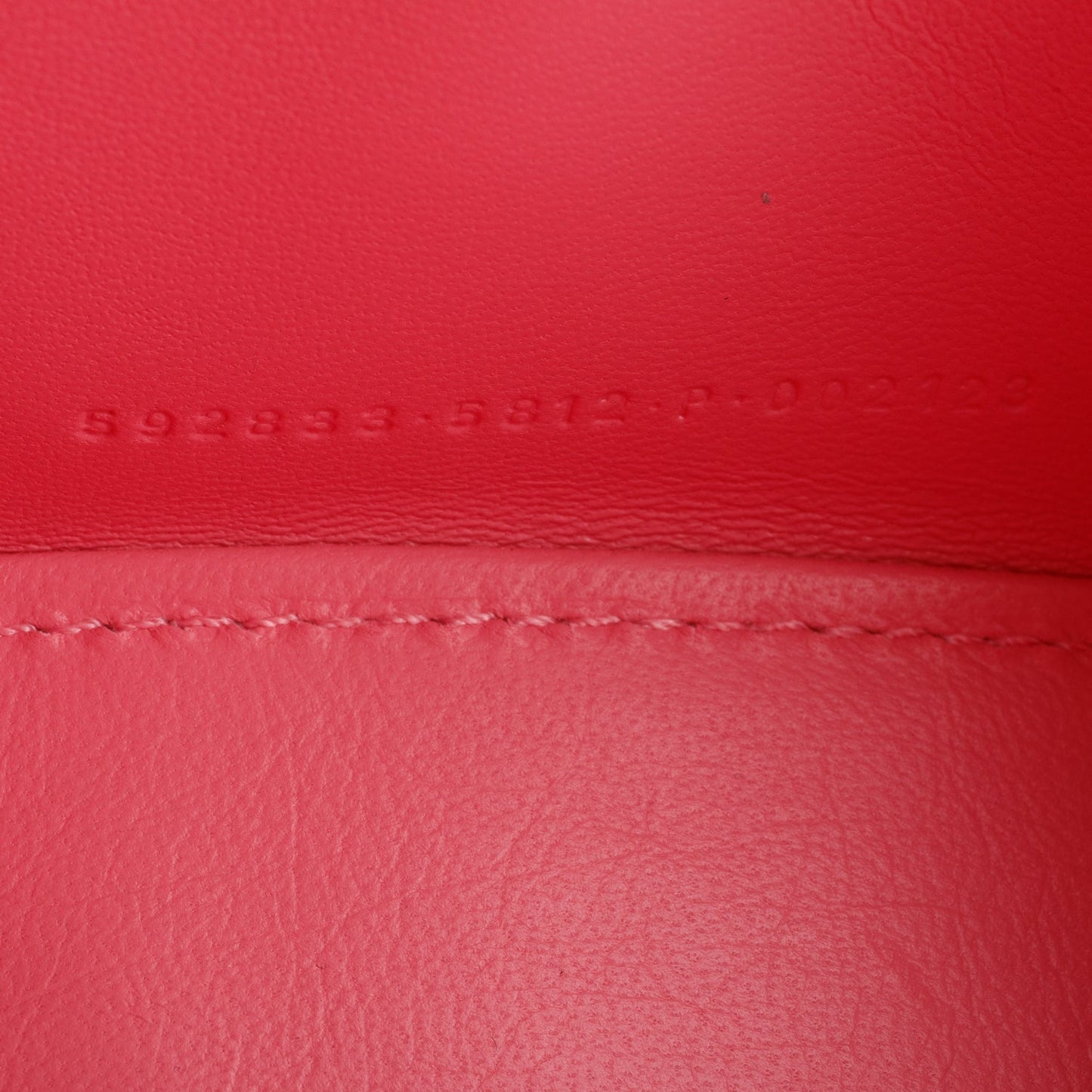Balenciaga Pink Croc-Embossed Leather XS Hourglass Top Handle Bag