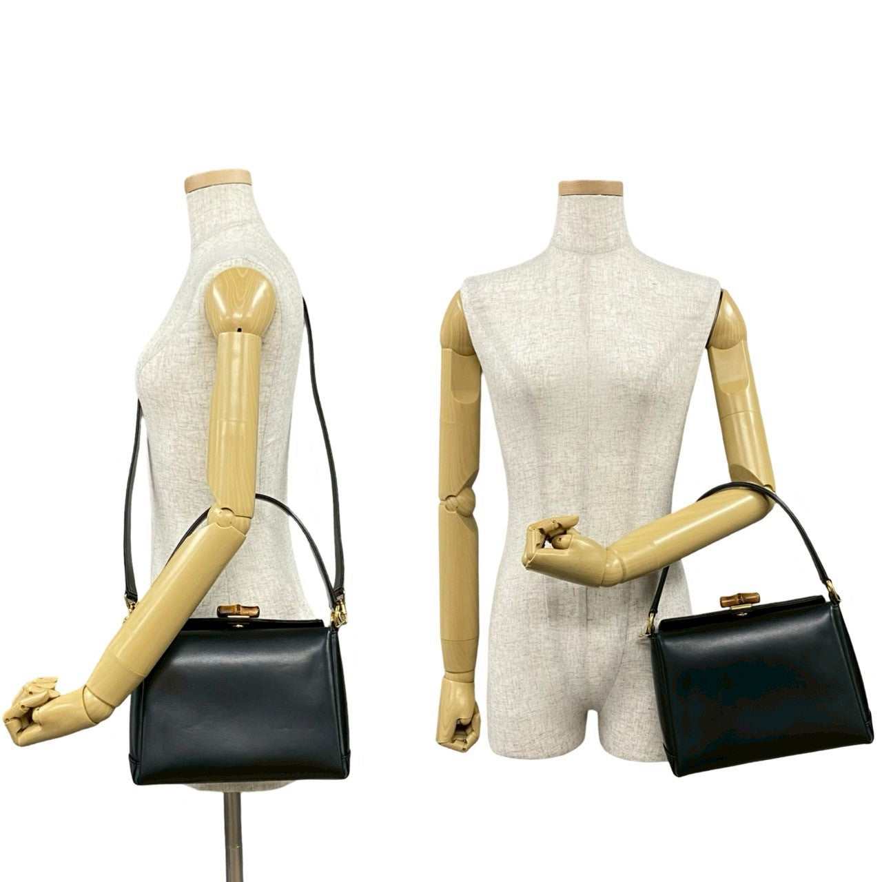 Gucci Bamboo Leather 2way Handbag