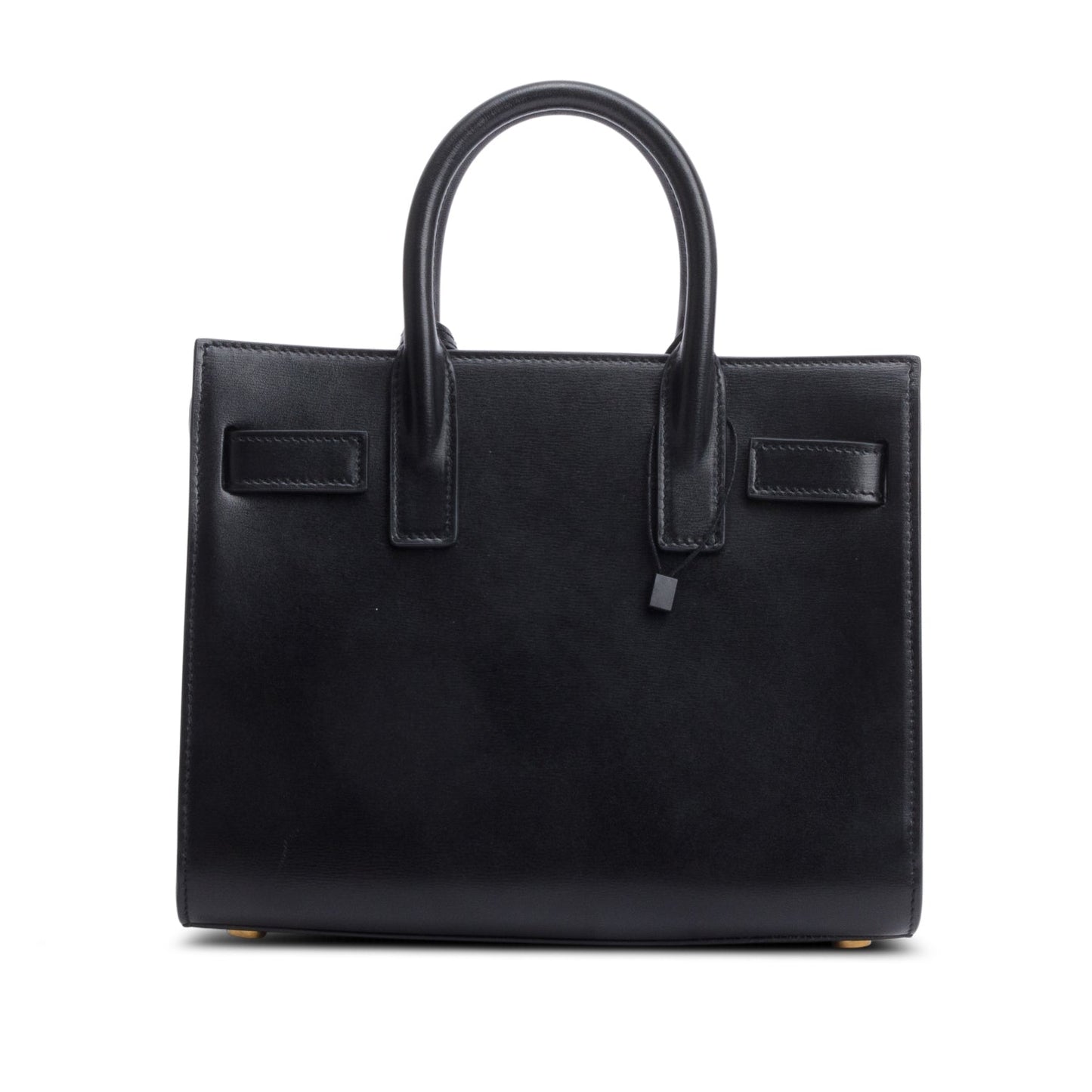 Saint Laurent 2021 Black Smooth Leather Nano Sac De Jour