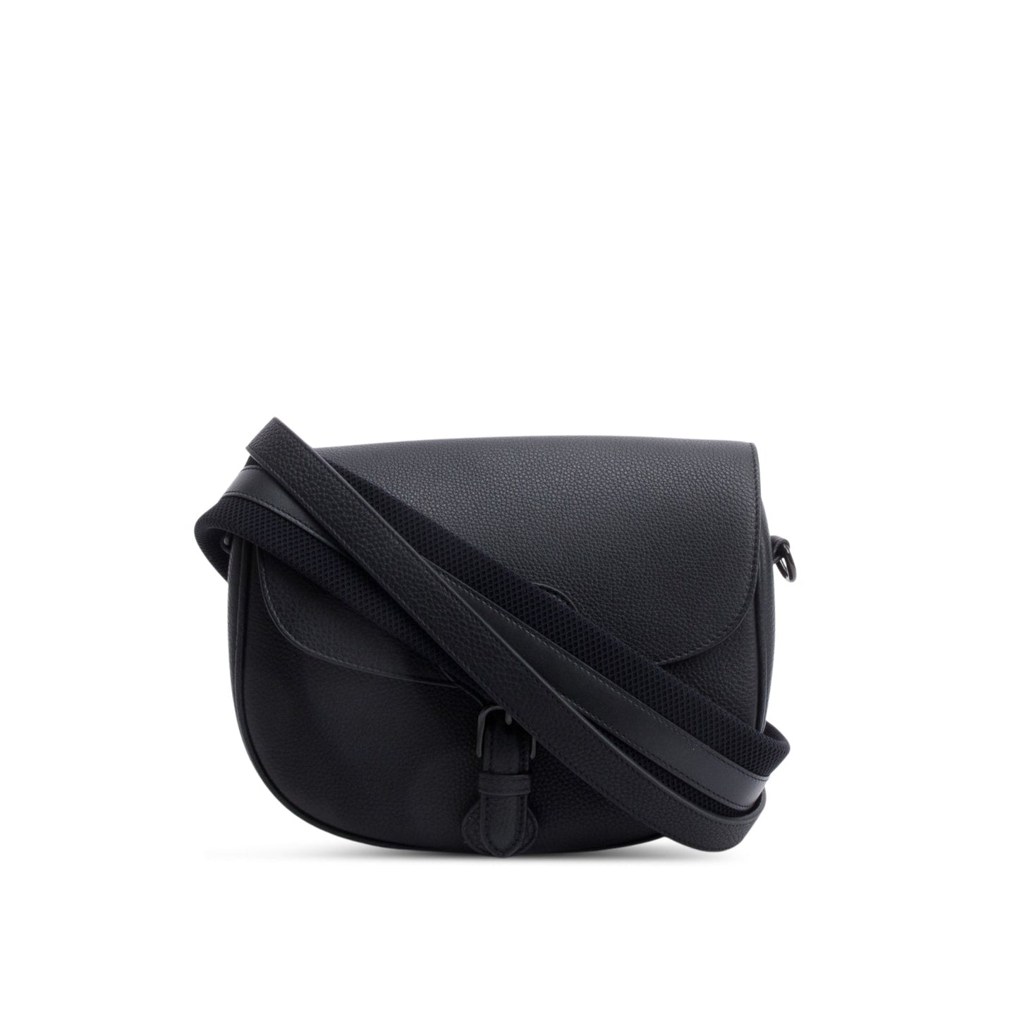 Christian Dior 2021 Black Ultramatte Leather Medium Bobby Bag