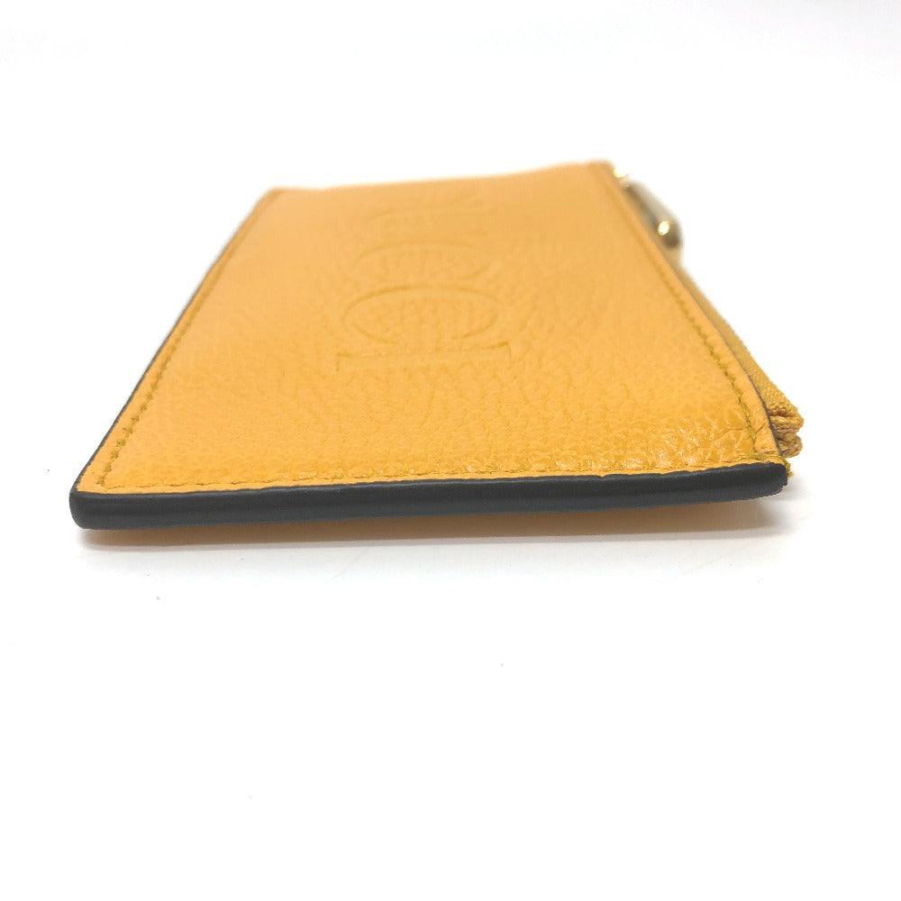 GUCCI Coin case 725550 leather yellow logo fragment case mens