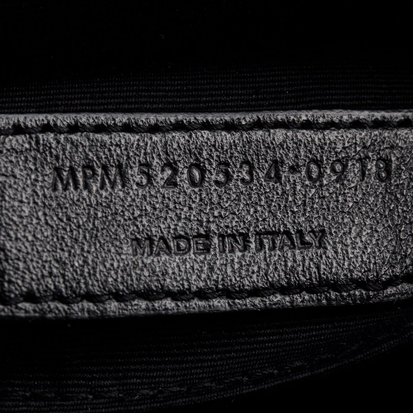 Saint Laurent Black Quilted Leather Lou Camera Bag