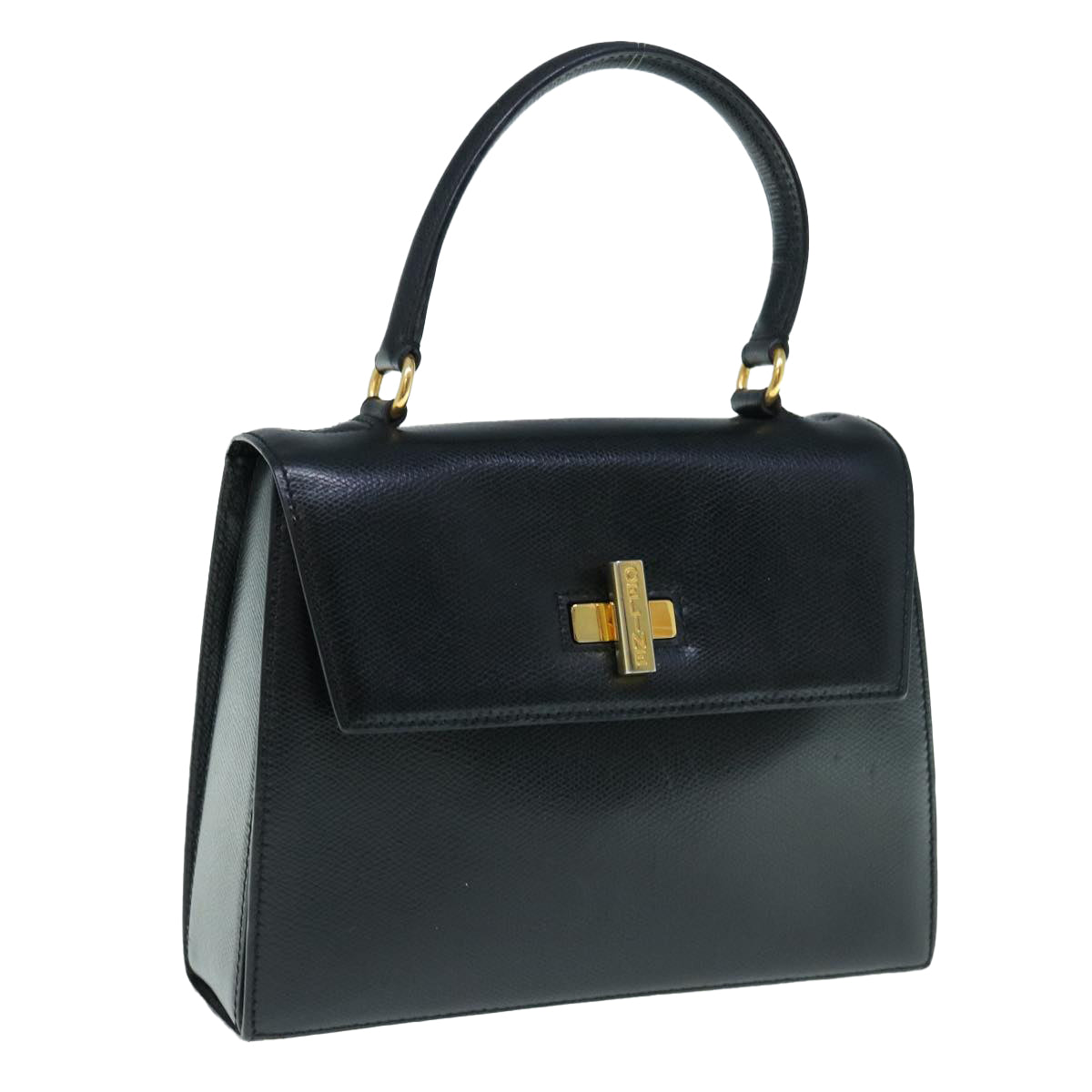 Luxury CELINE Hand Bag Leather Black  62977
